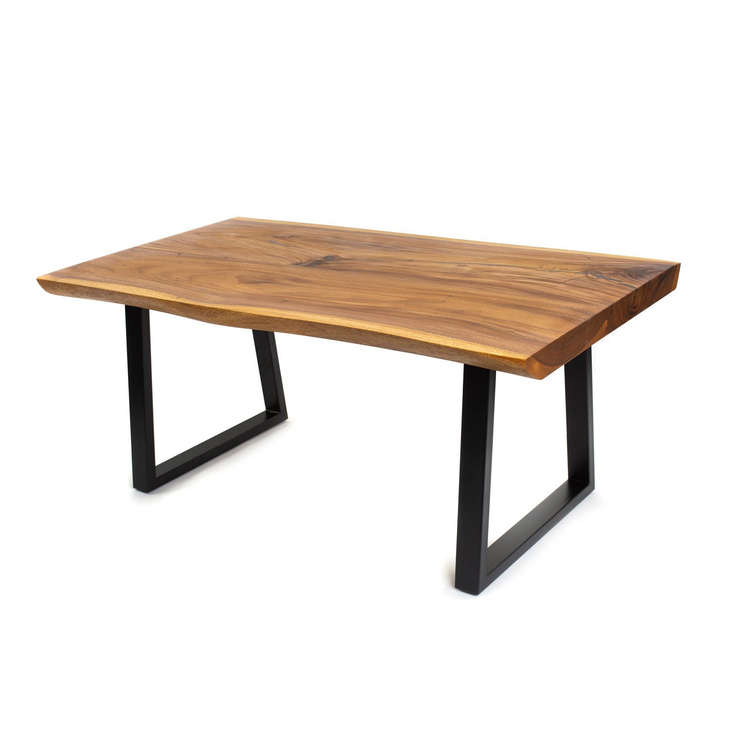 Baumkante Schreibtisch Esstisch Rikmani Tisch Holz SAMSON Massivholz