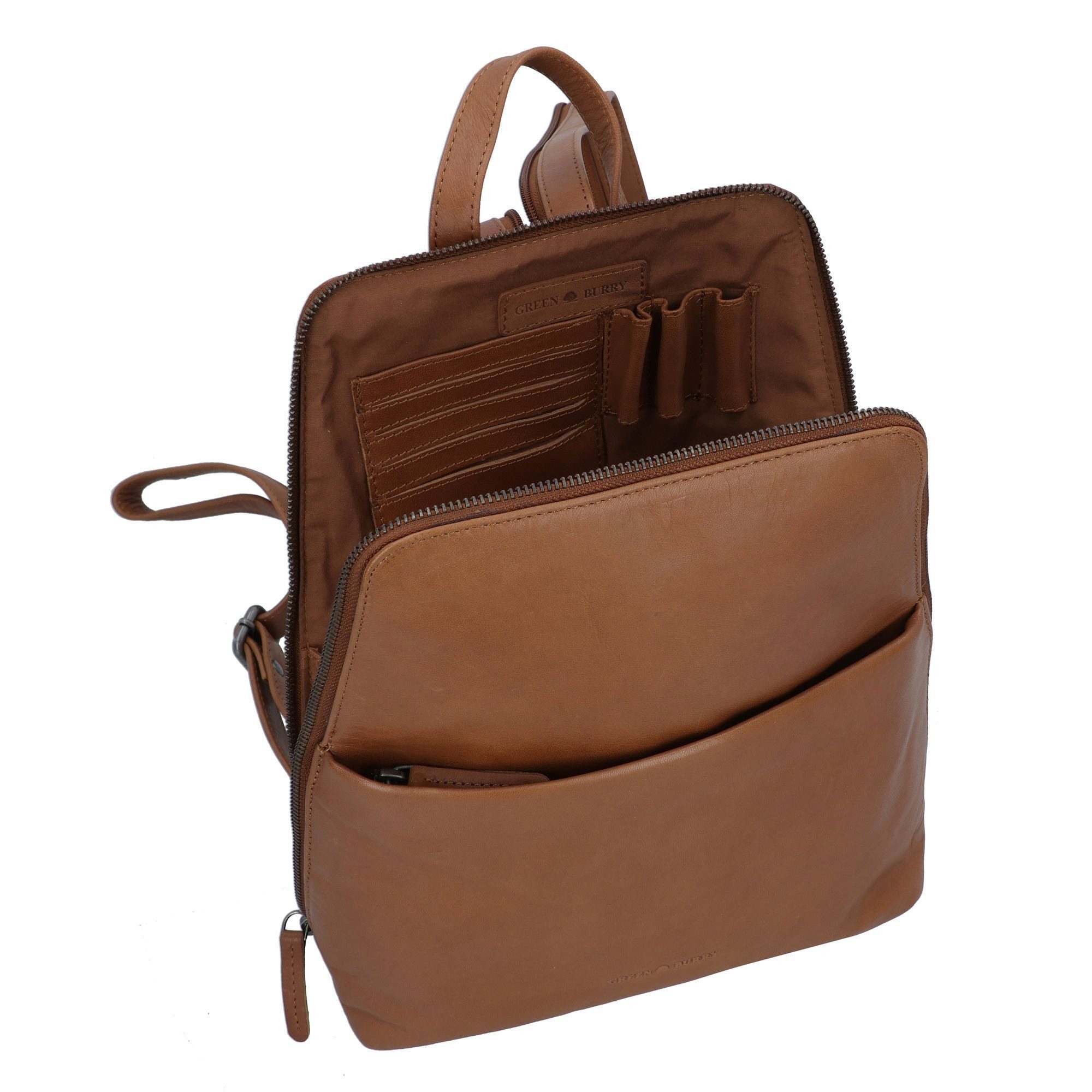 Greenburry Cityrucksack Fiorentina, Leder