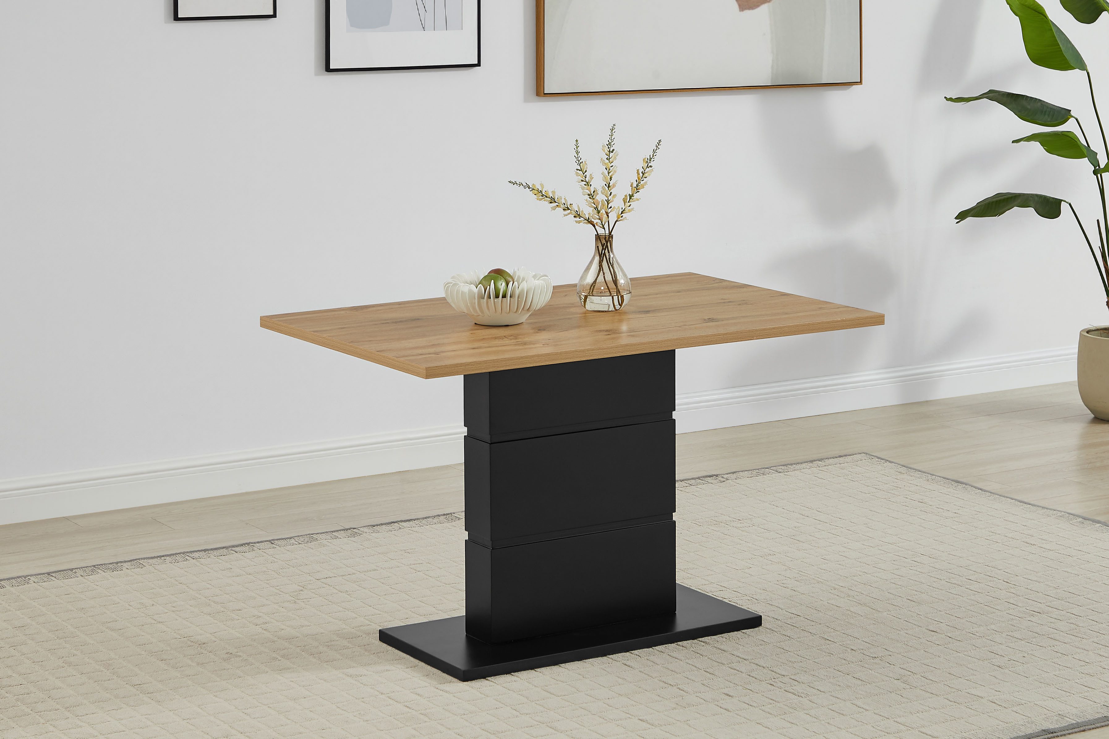 Home affaire Esstisch Geranie, ausziehbar, mit pflegeleichter Melaminoberfl günstig online kaufen