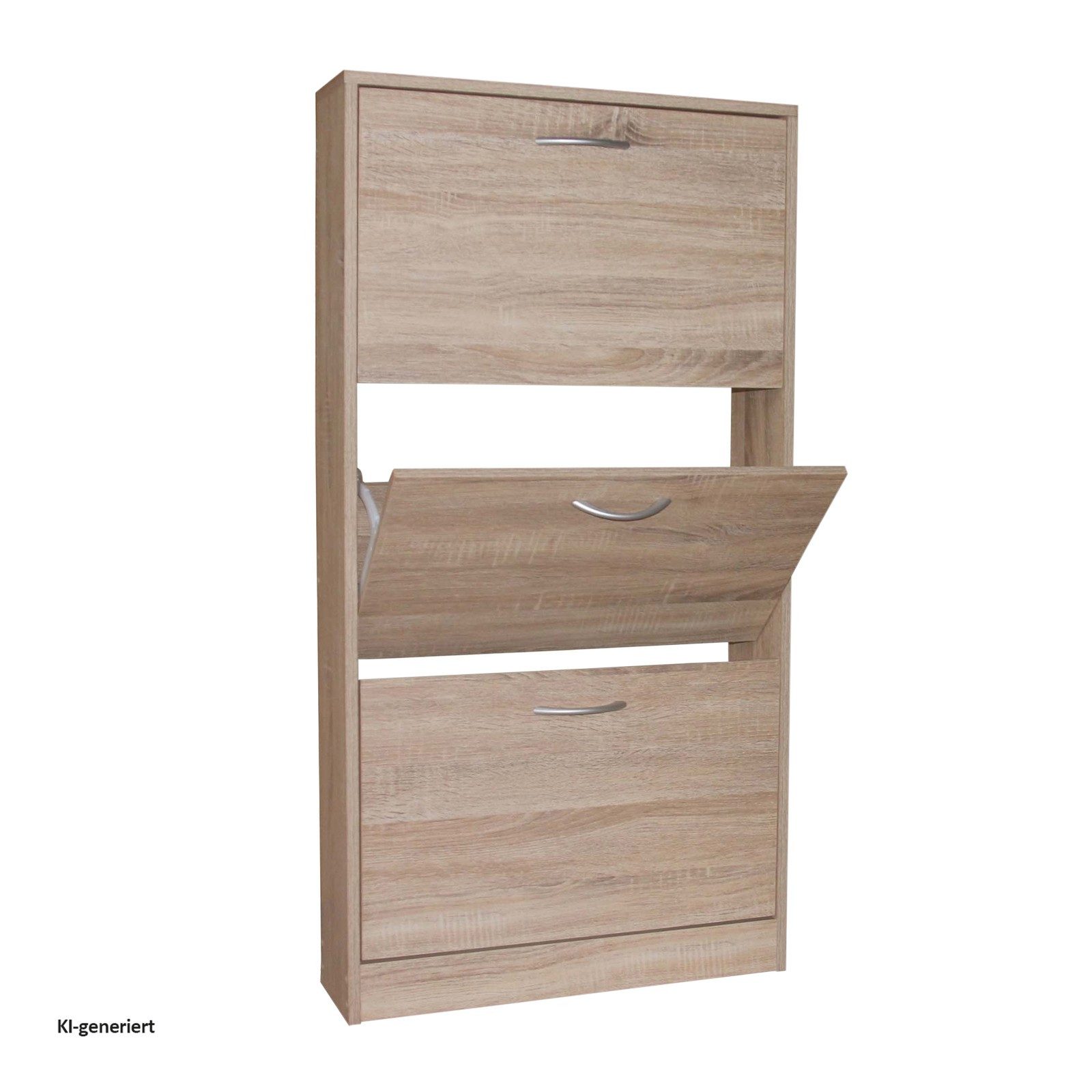 HTI-Line Schuhschrank Schuhschrank Thekla (Stück, 1x Schuhschrank Thekla, ohne Dekoration) Schuhkipper 3 Fächer