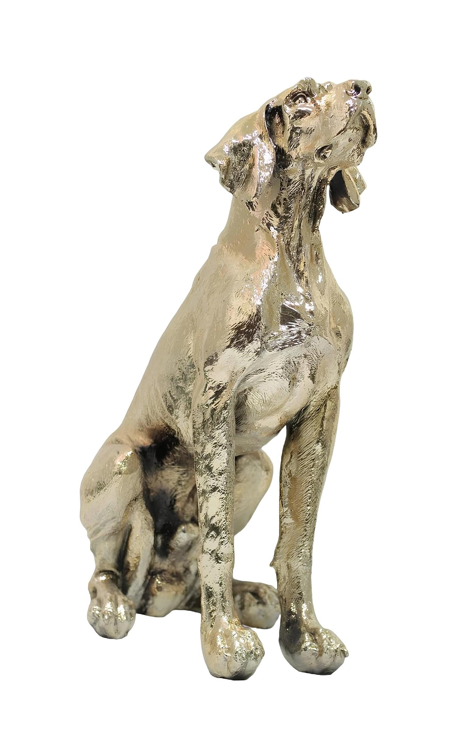 Skulptur Design-Jagdhund-Figur Statue für Hundeliebhaber decor