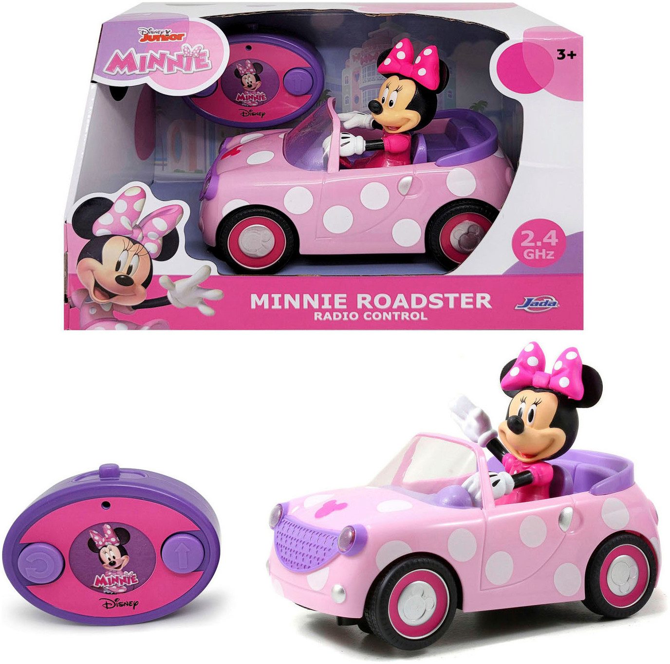 RC-Auto Disney, Minnie Roadster, 2,4GHz