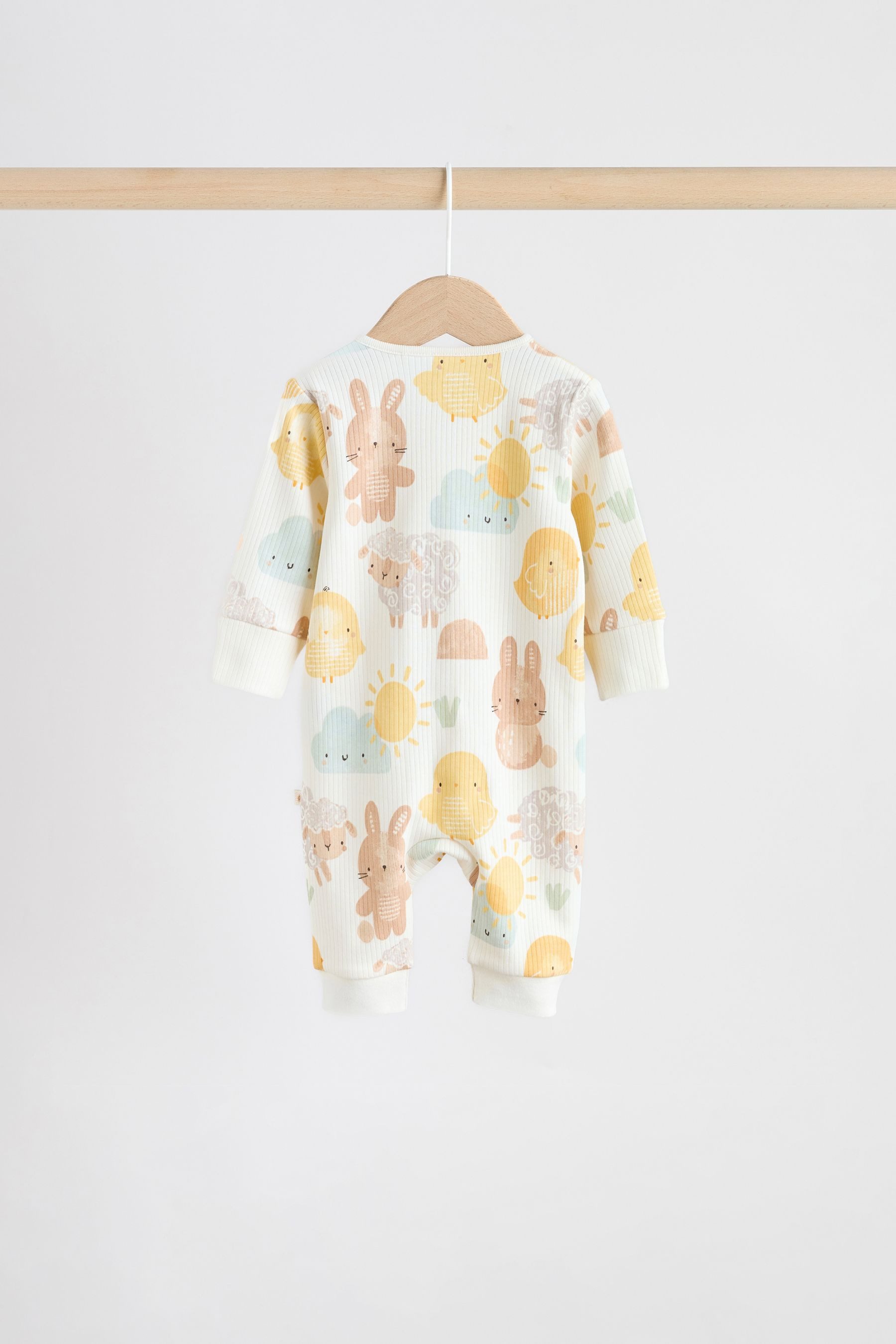 Next Schlafoverall Babyschlafanzüge mit Zweiwege-RV, 3er-Pack (3-tlg)