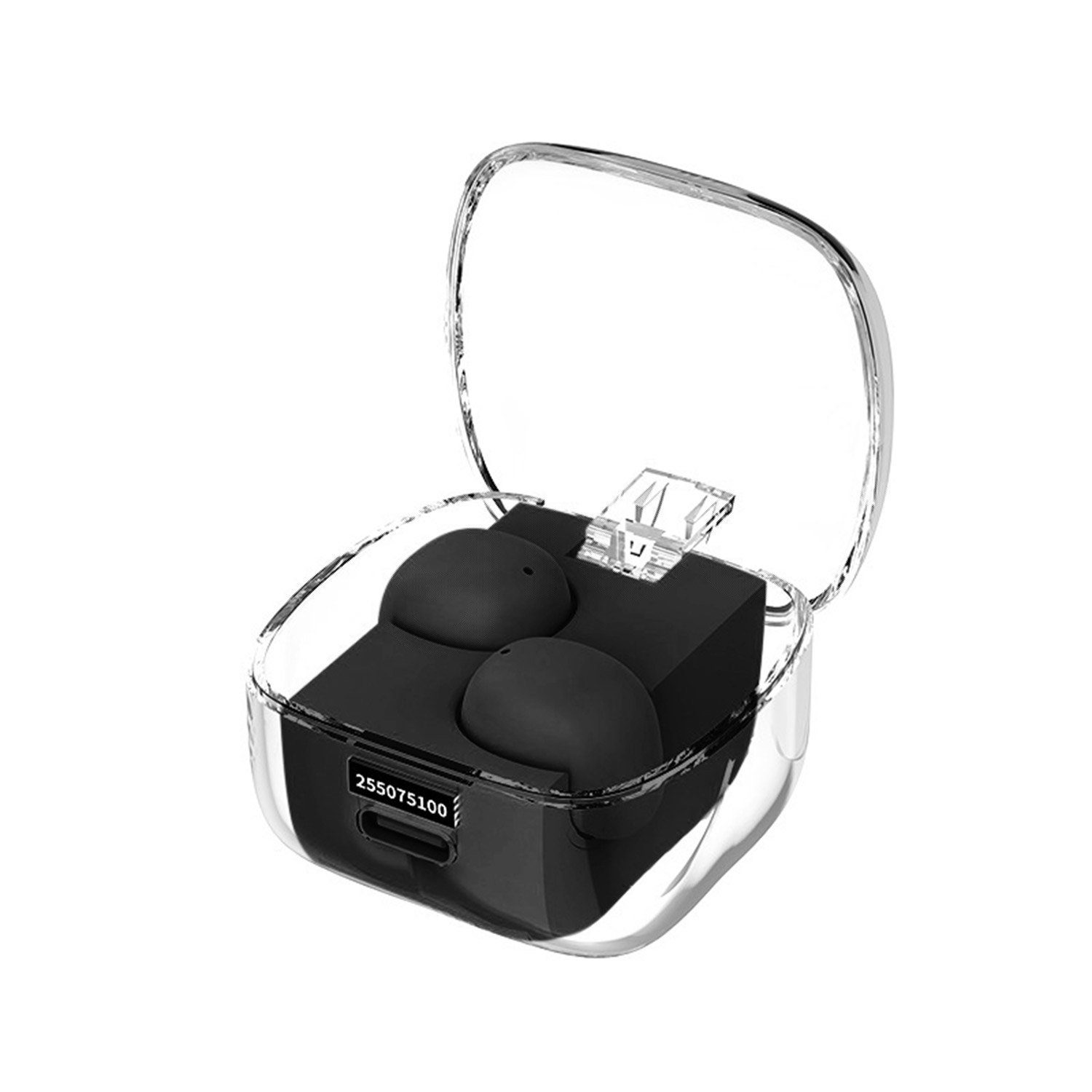 MAGICSHE Gehörschutzstöpsel Schlaf Gehörschutz Ohrstöpsel Bluetooth 5.3 Schwarz