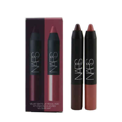 NARS Lipliner Cosmetics Velvet Matte Lipliner Duo 1.8 g Bleu + 1.8 g Intriguing