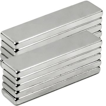 Retoo Magnet Starke Neodym Magnete 10mm Whiteboard Pinnwand Ösenmagnete 10 Stück (Set, 10 Neodym-Magnete), Neodym-Magnete