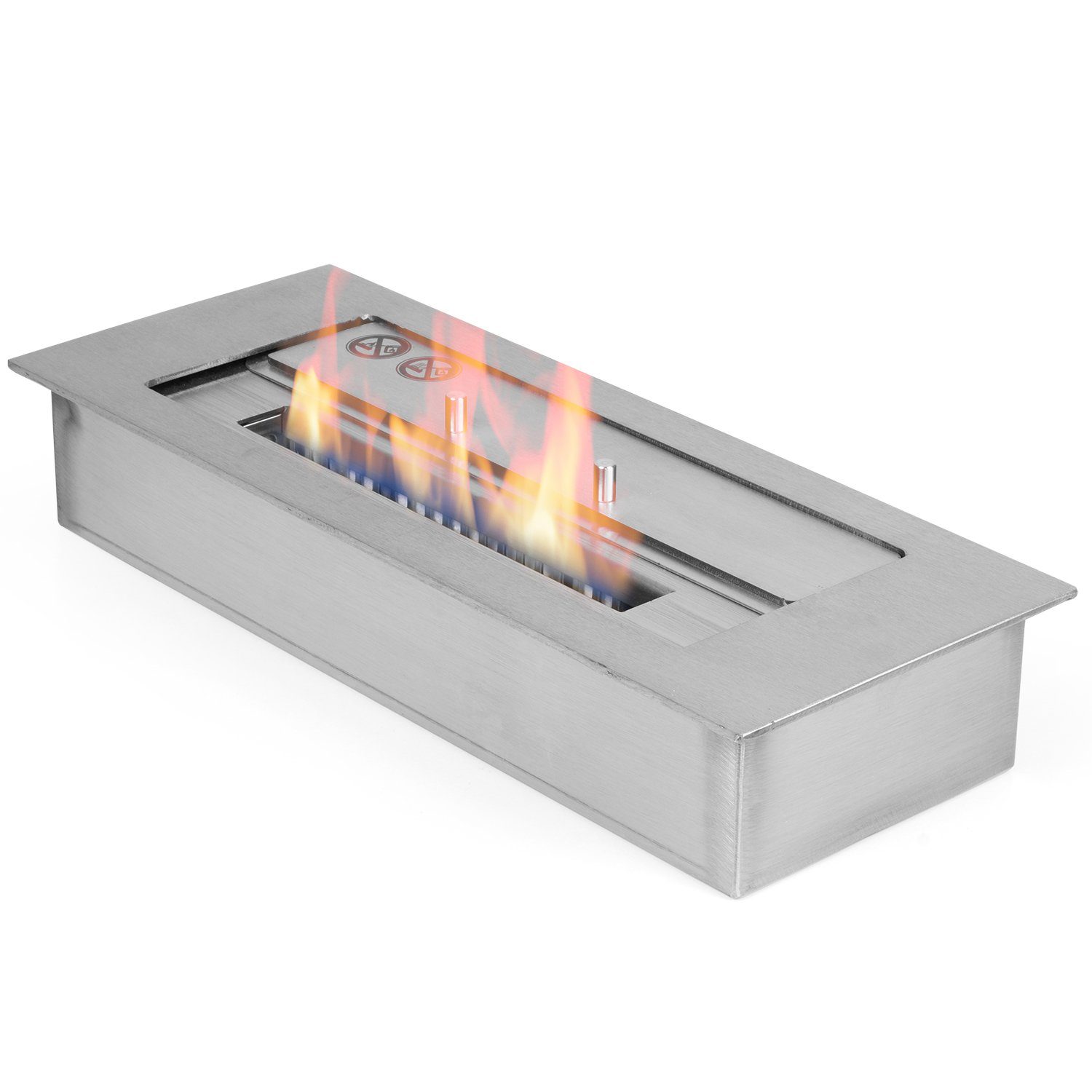 Moritz Dekokamin 40 cm Ethanol Brennkammer Brenner 2,5 L, Edelstahl, Standk günstig online kaufen