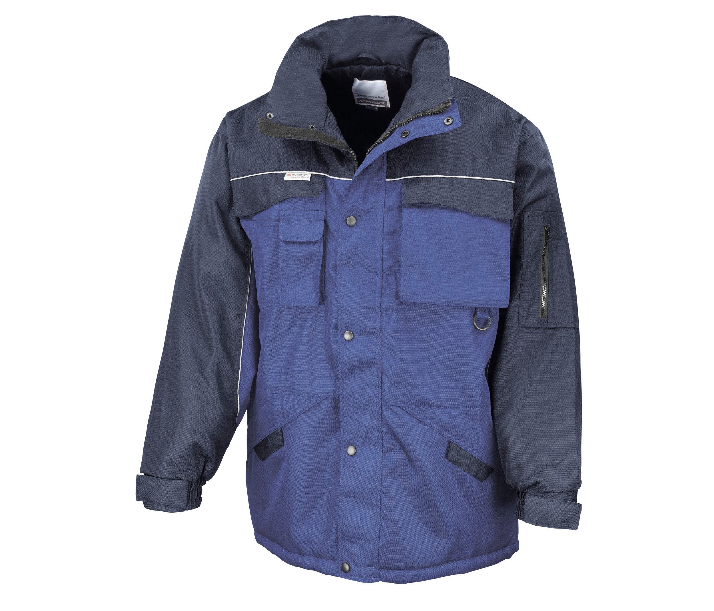 Result Parka Fleecegefütterte Arbeitsjacke wasserdicht