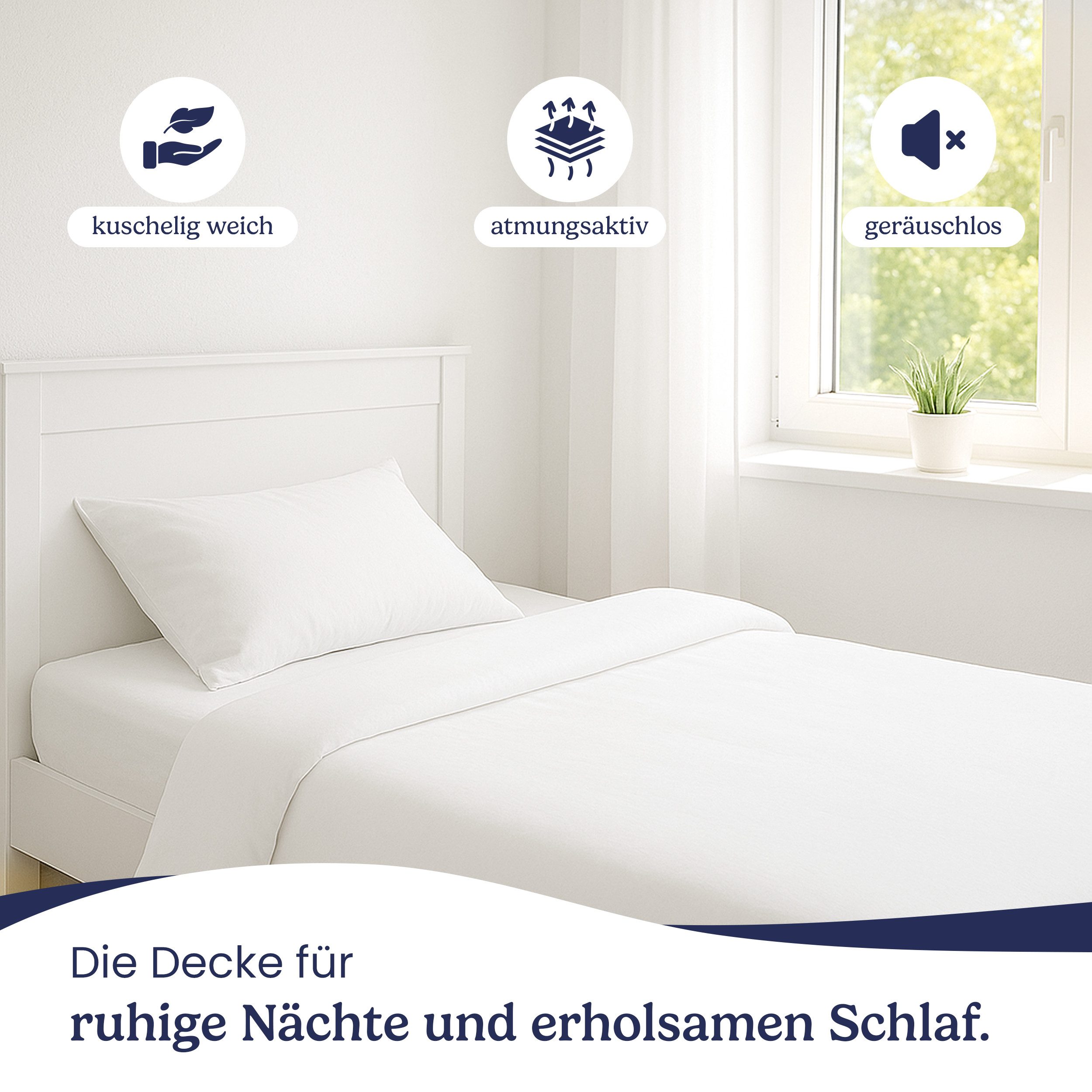 Gentle North Microfaserbettdecke 4 Jahreszeiten - Winter - Ganzjahresdecke günstig online kaufen