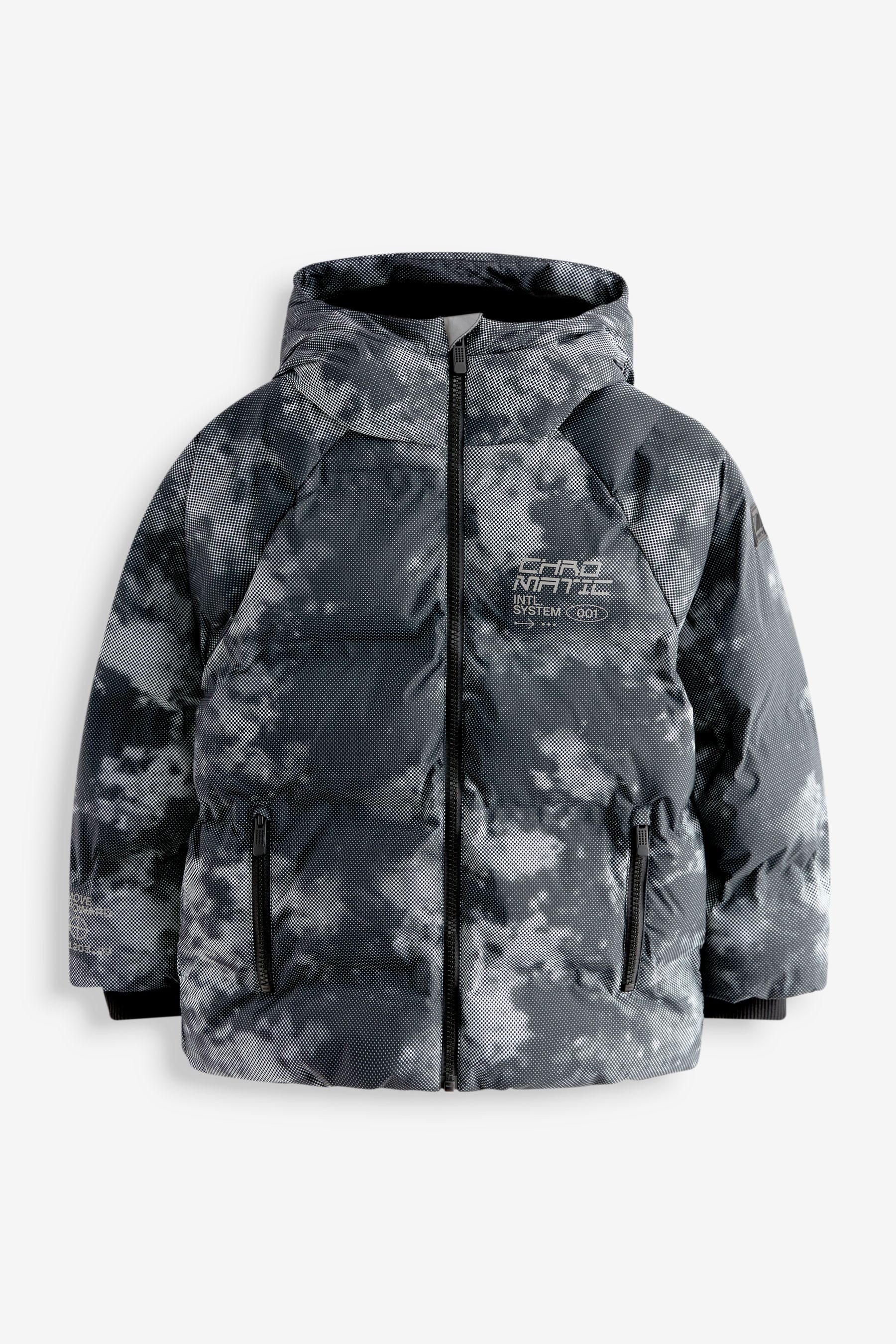 Steppjacke Anorak mit Fleece-Futter
