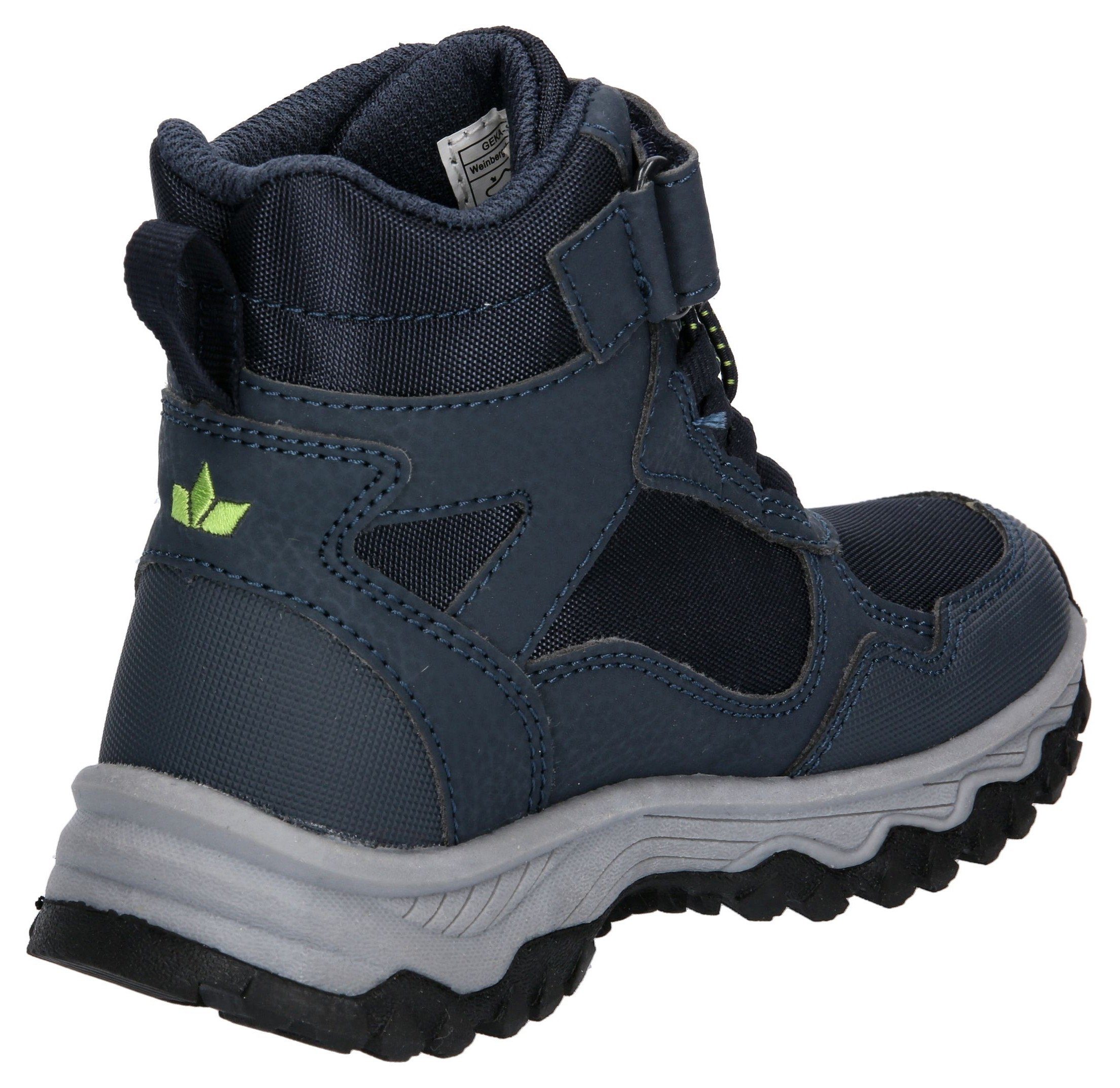 VS Schnürboots Lico navy-lemon Comfortex JOHN mit wasserabweisender