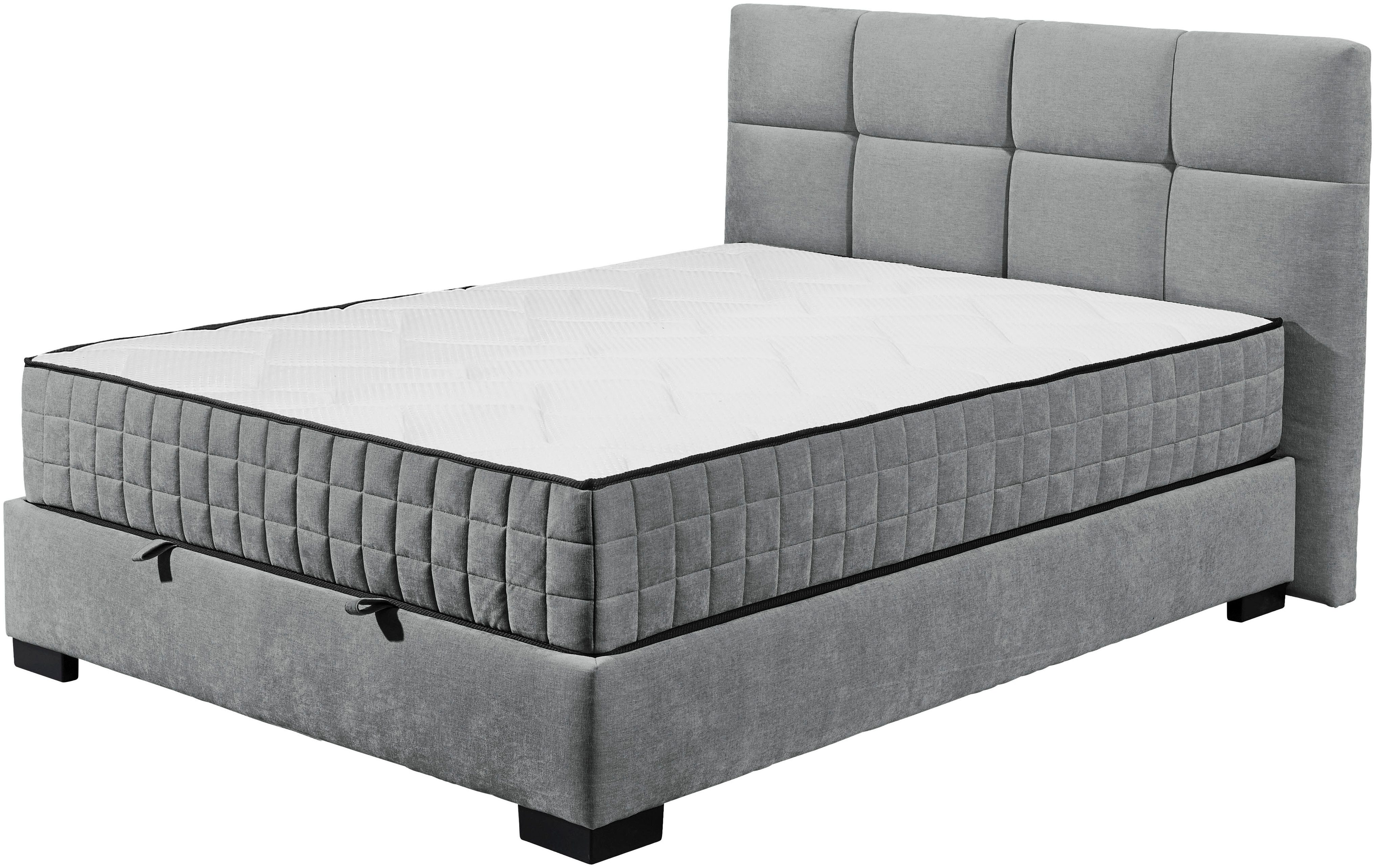 ED EXCITING DESIGN Boxbett Nagol, mit Bettkasten, mit Wendematratze, erhältlich in verschiedenen Breiten