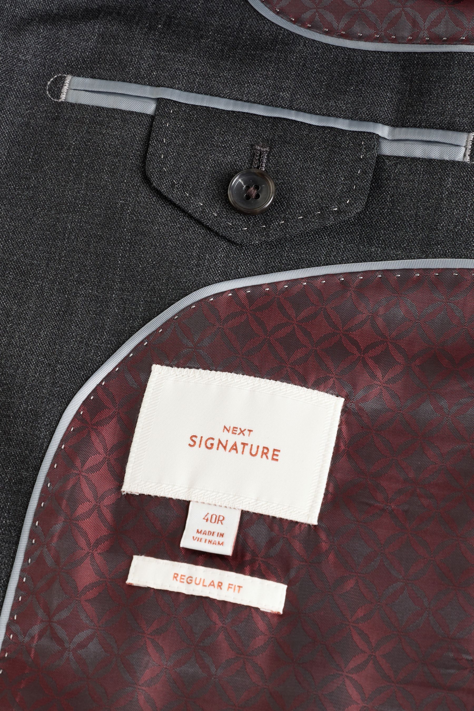 Next Sakko Nova Fides Regular Fit Signature Sakko aus Wolle (1-tlg)