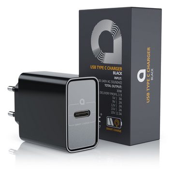 Aplic USB-Ladegerät (USB C Netzteil, Power Delivery 30 Watt, USB Charger, Ladeadapter)