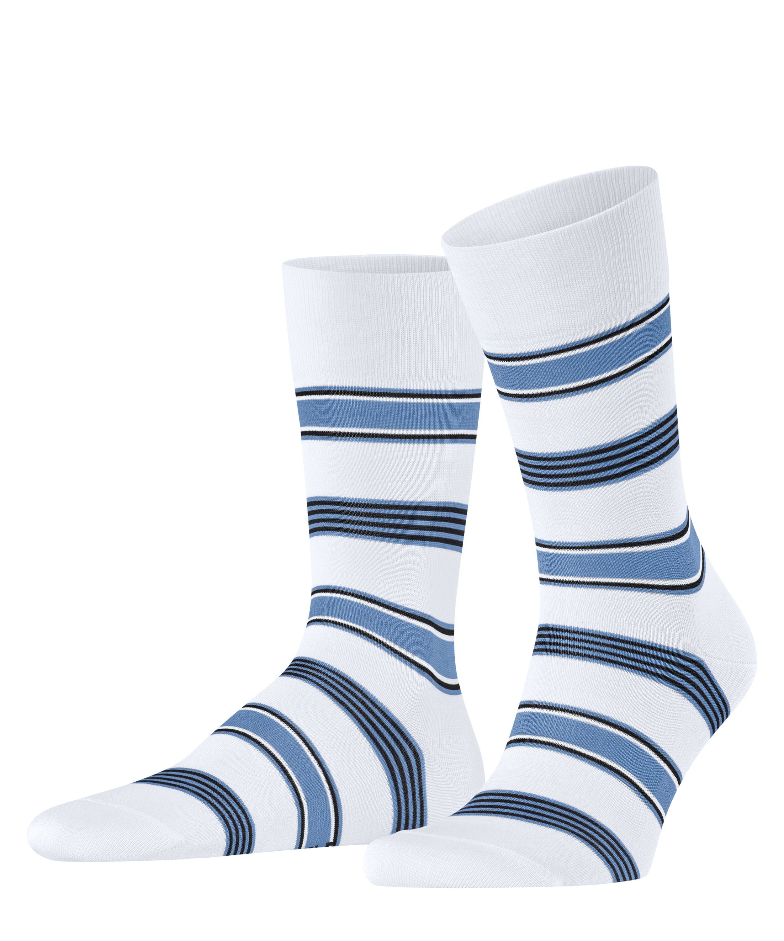 (1-Paar) Stripe Marina FALKE Socken white (2000)