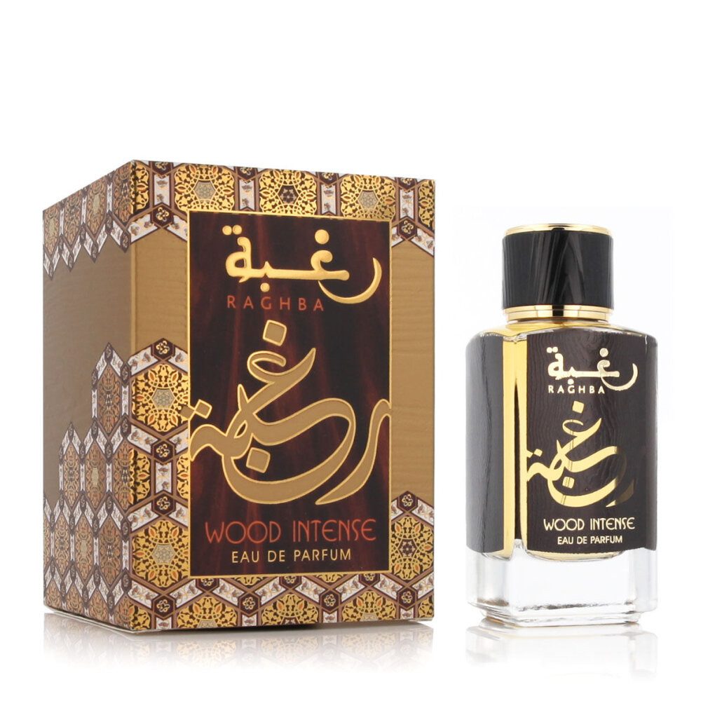 Lattafa Körperpflegeduft Raghba Wood Intense EdP Unisex 100ml für Frauen