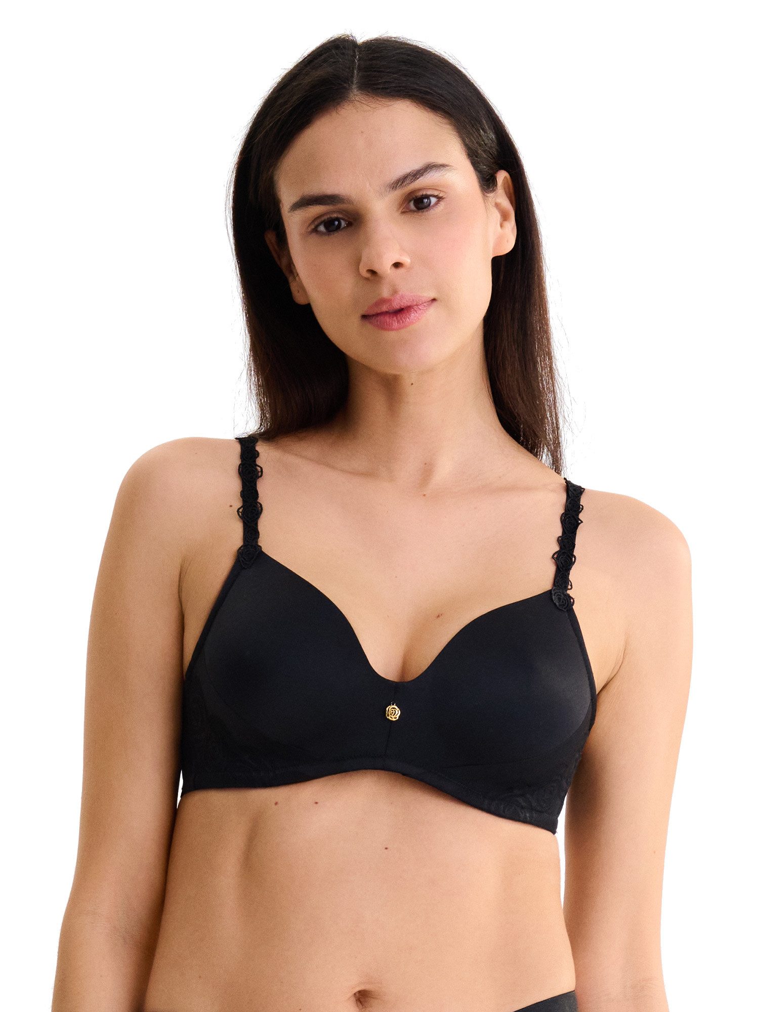 Lisca Schalen-BH Schalen BH ohne Bügel Ruby (Stück, 1-tlg) vorgeformte Schalen-Cups, ohne Bügel, seitliche Stäbchen