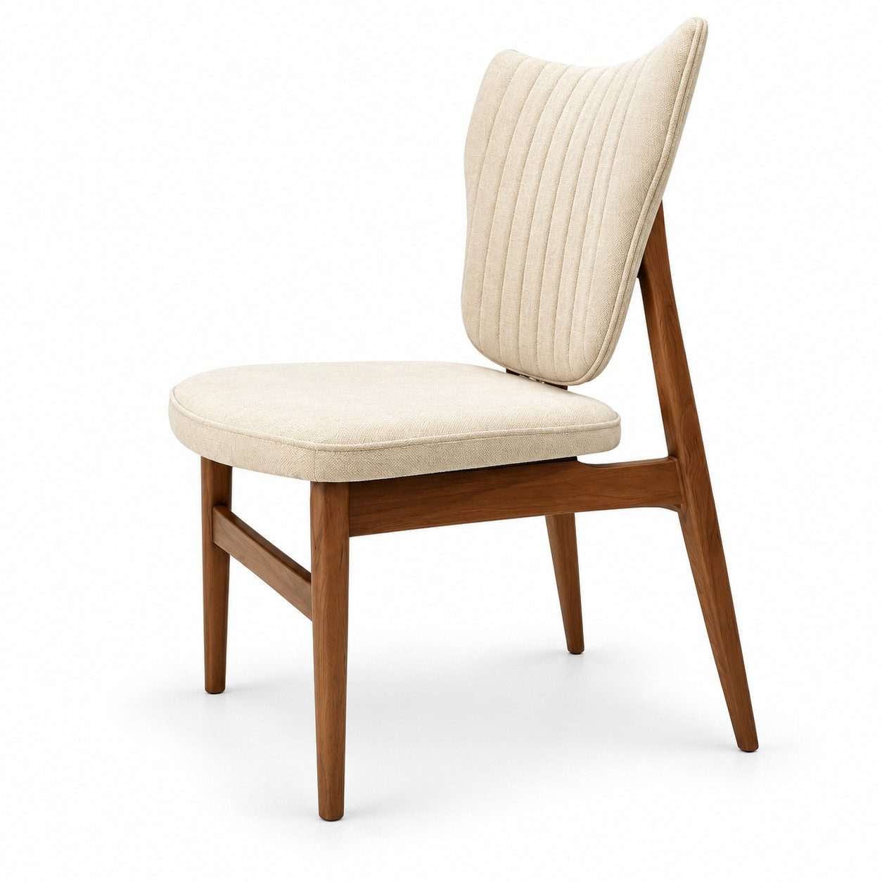 Möbeldreams Esszimmerstuhl Moderner Esstischstuhl Alfa - Echtholz & Polsterkomfort - Küchenstuhl, Gepolstert, handgefertigt, modernes Design, bequeme Rückenlehne