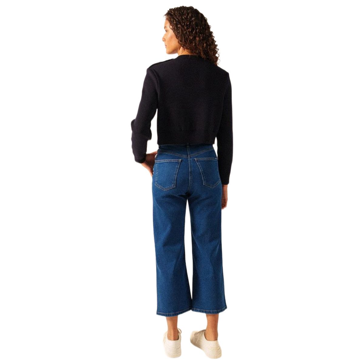 Saint James Rundhalspullover 4580 Damen Pullover Cancale F Crop