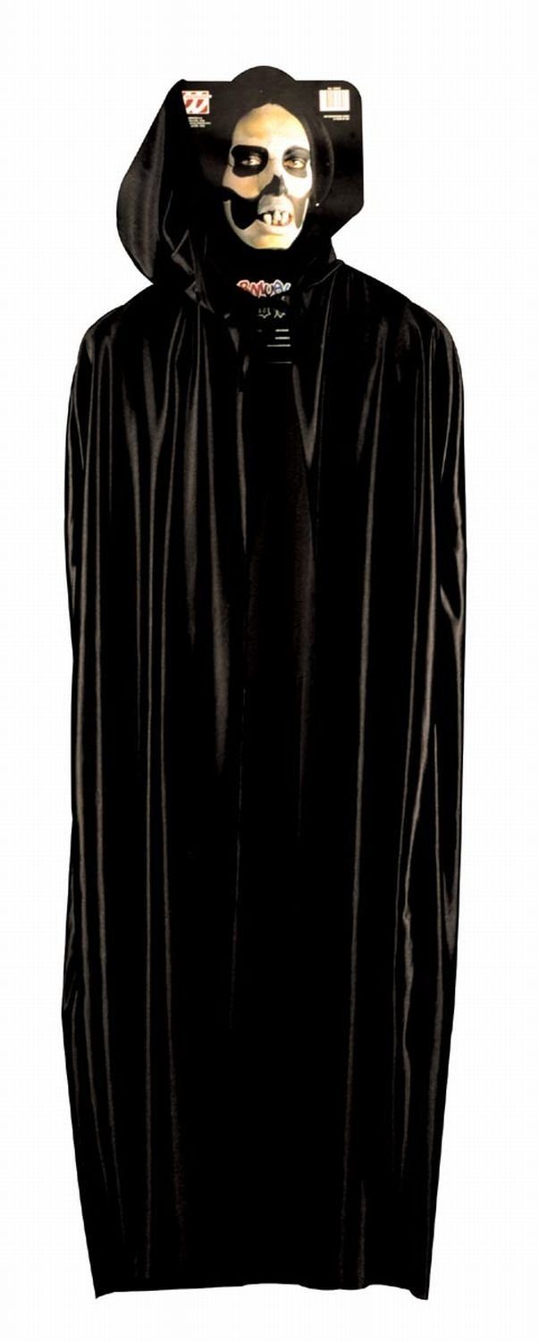 Kostüm Kostüm / Dracula + Vampir Umhang mit Kapuze / Länge ca. 142cm