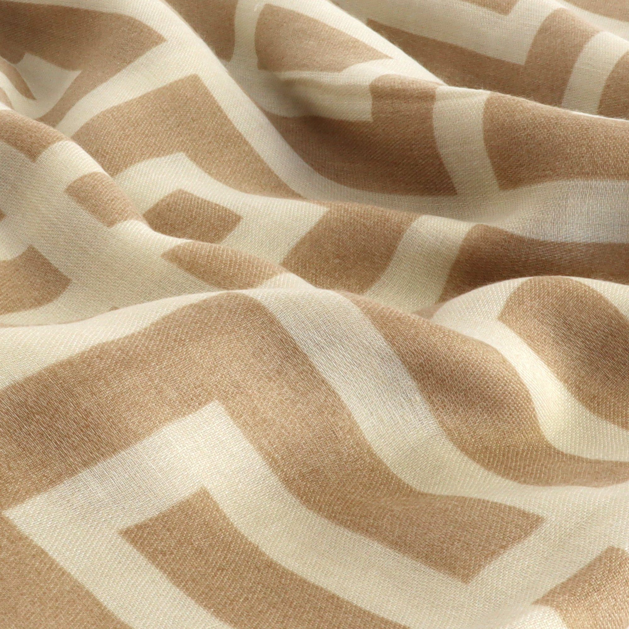 ZEBRO Schal Modeschal beige