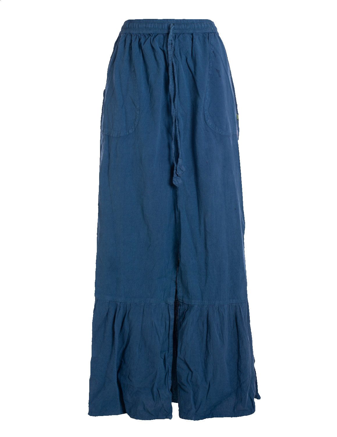 Vishes Maxirock Damen langer Rock Baumwolle günstig online kaufen