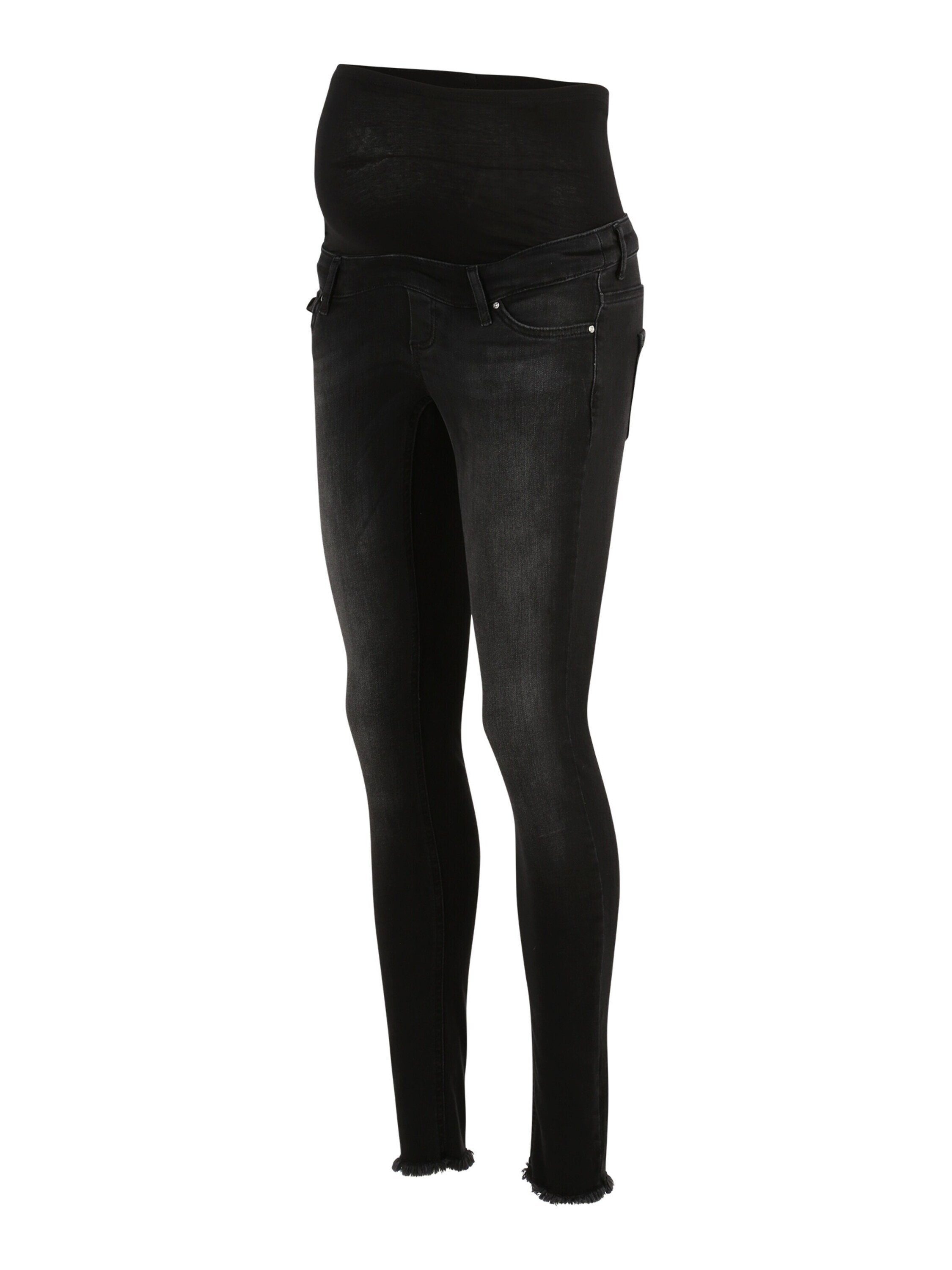 ONLY MATERNITY 7/8-Jeans Onlmblush (1-tlg) Fransen günstig online kaufen