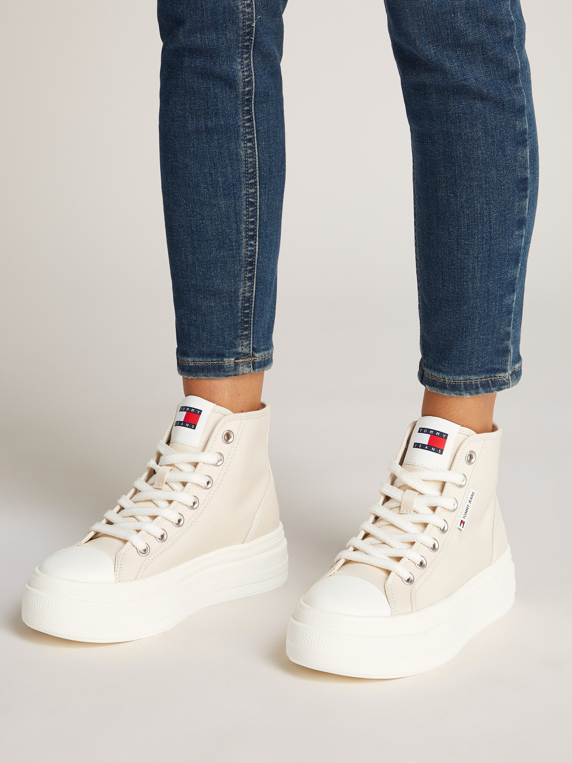 Tommy Jeans TJW FOXING FLATFORM SNEAKER günstig online kaufen