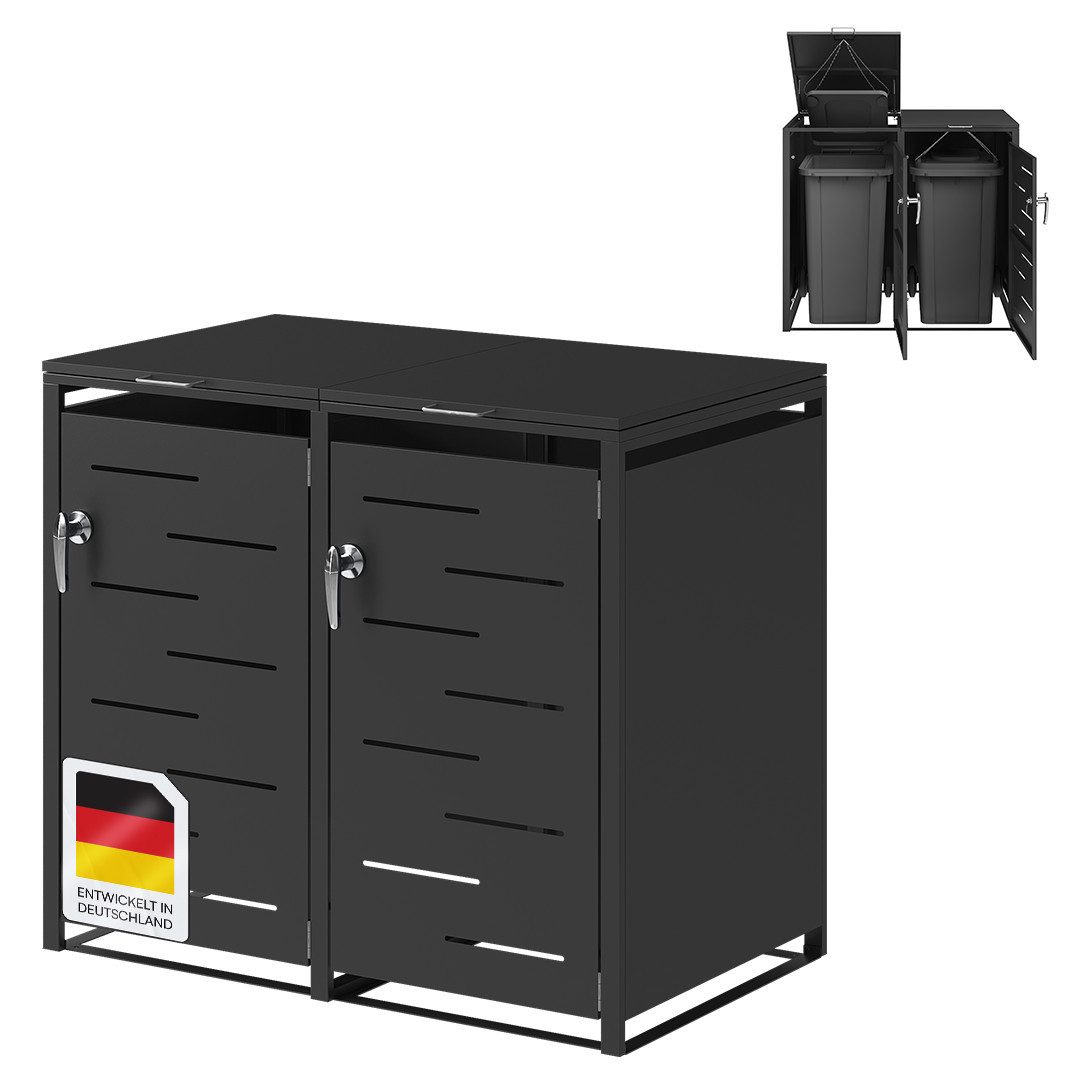 STEELSØN Mülltonnenbox Diorus (auch mit 1, günstig online kaufen