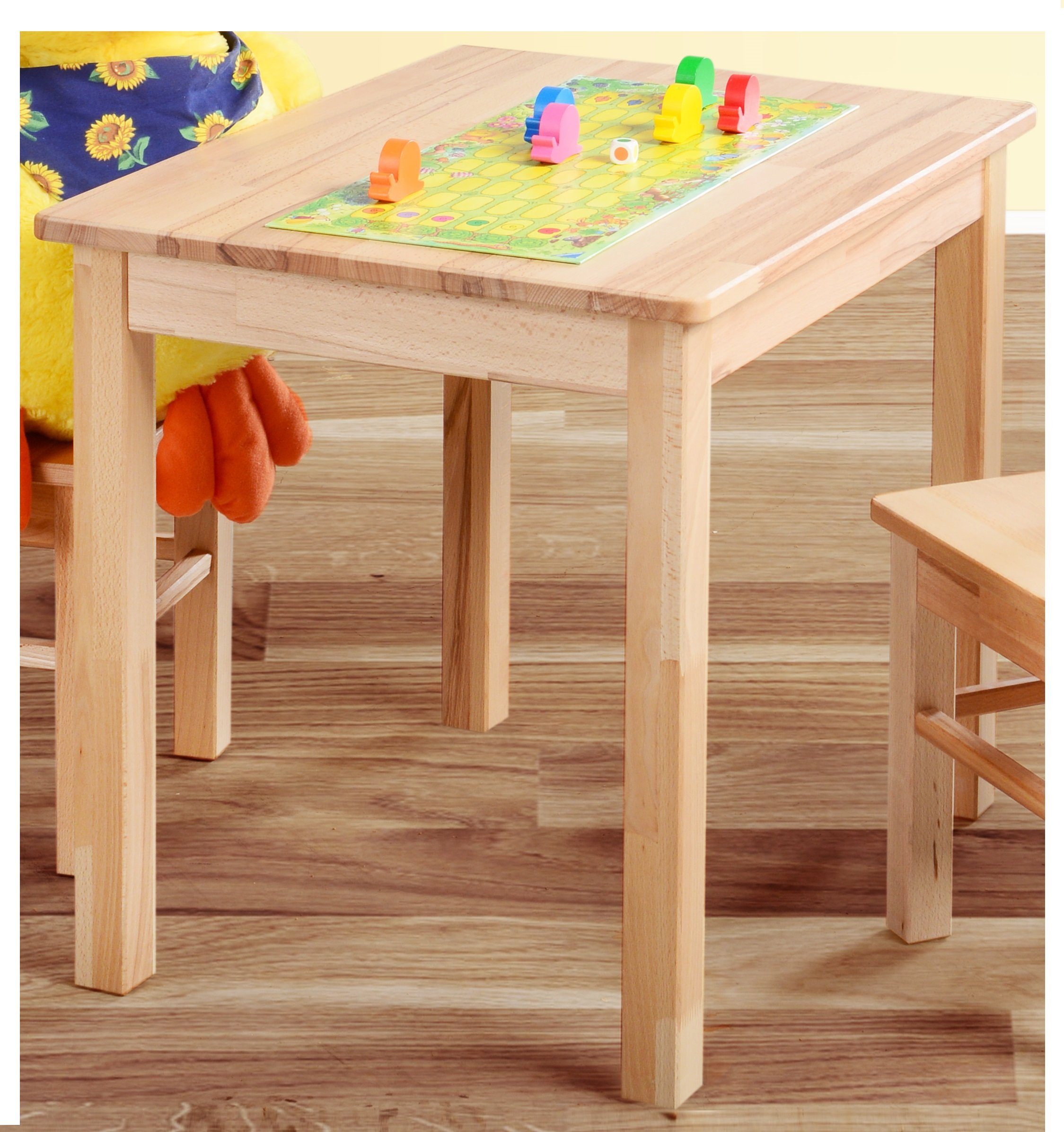 bv-vertrieb Kindertisch Kindertisch Kernbuche Kindergartentisch Kindersitzg günstig online kaufen