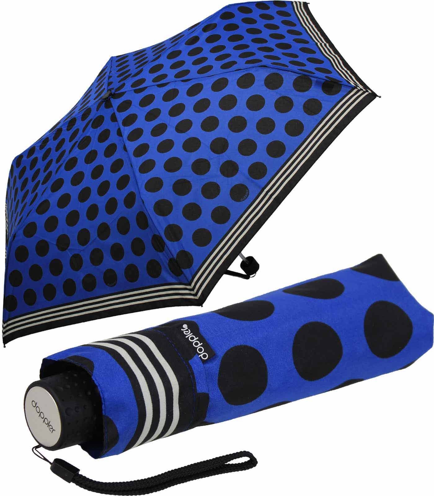 jede leichter Damen Mix-Up, Havanna und Tasche Taschenregenschirm kleiner Super-Mini - passt in doppler® Schirm, besonders