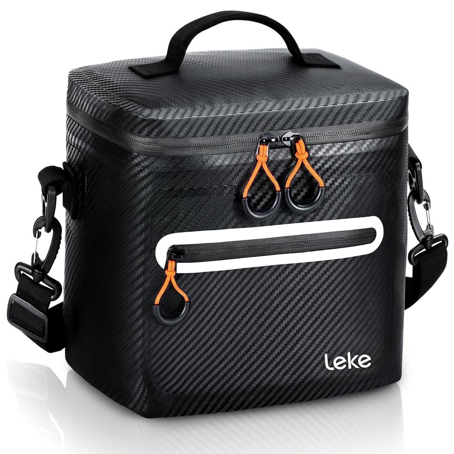 LuxusKollektion Kühltasche Kühltasche Isoliert Wasserdicht Tragbar 20L Camping A-schwarz 20L