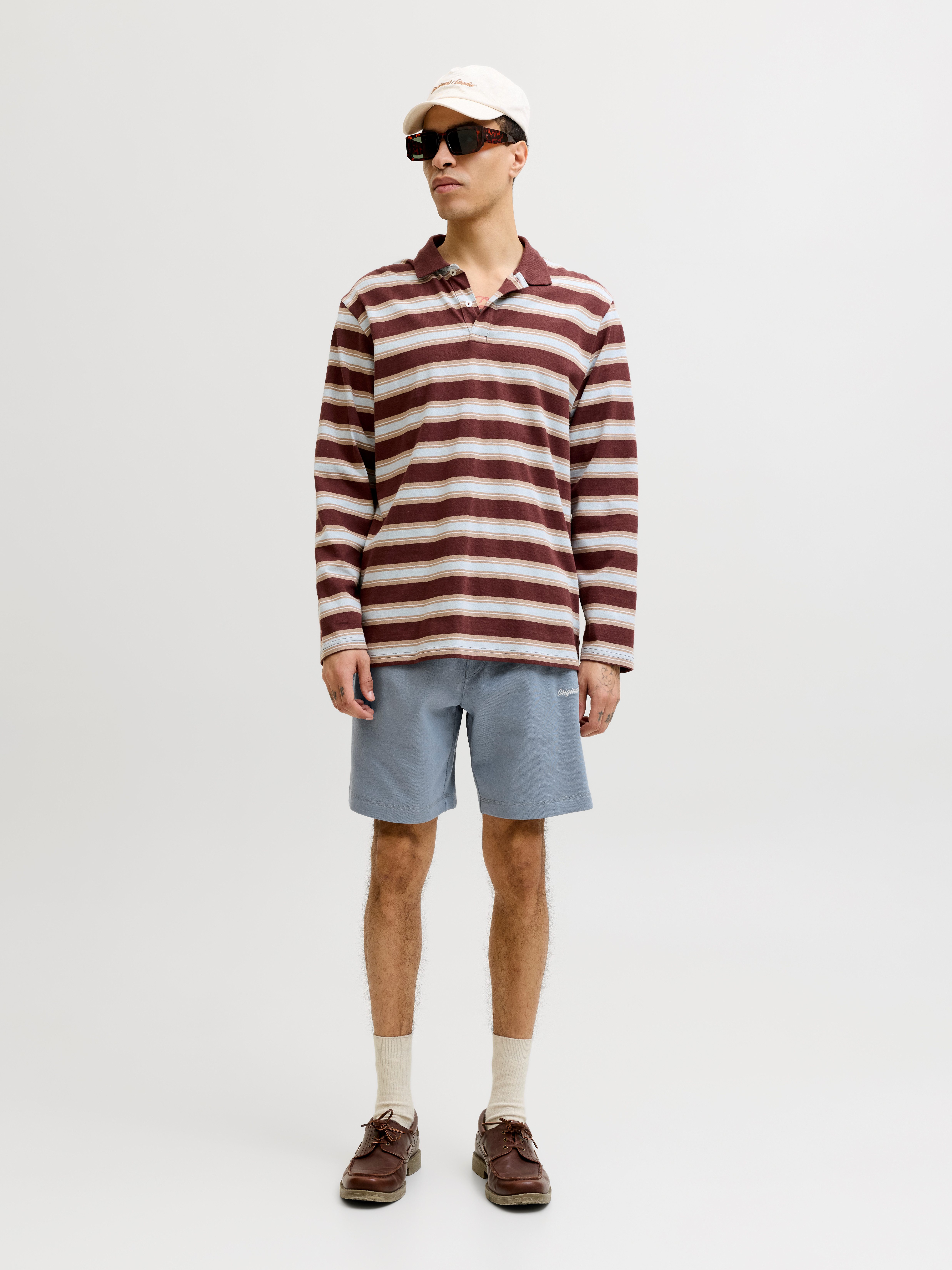 Jack & Jones Sweatshorts JPSTKARL NORREBRO SWEAT SHORTS REG SN Baumwollmischung, relaxed fit