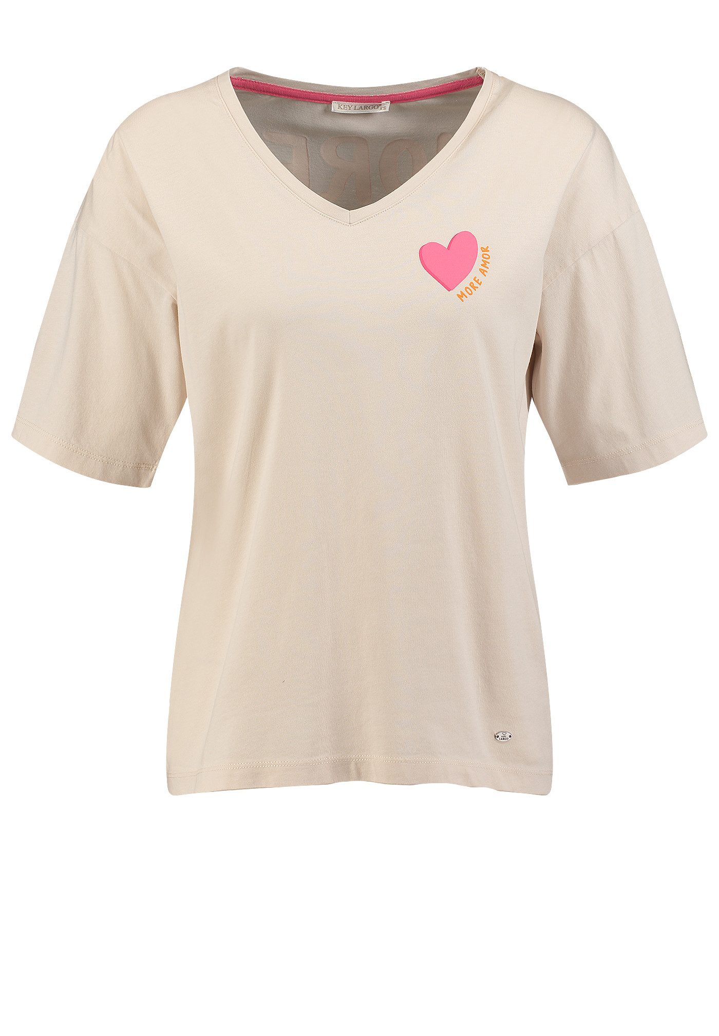 Key Largo T-Shirt WT AMOR round (1er)