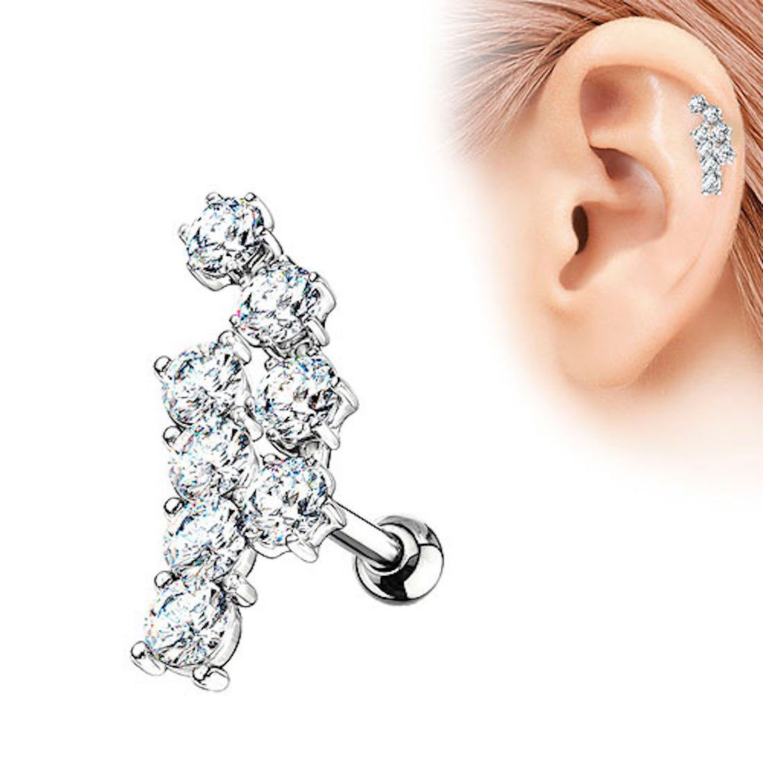 Silberne Tragus-Piercings online kaufen | OTTO