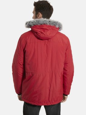 Jan Vanderstorm Outdoorjacke TOMMEN mit Taillen-Tunnelzug, Kapuze