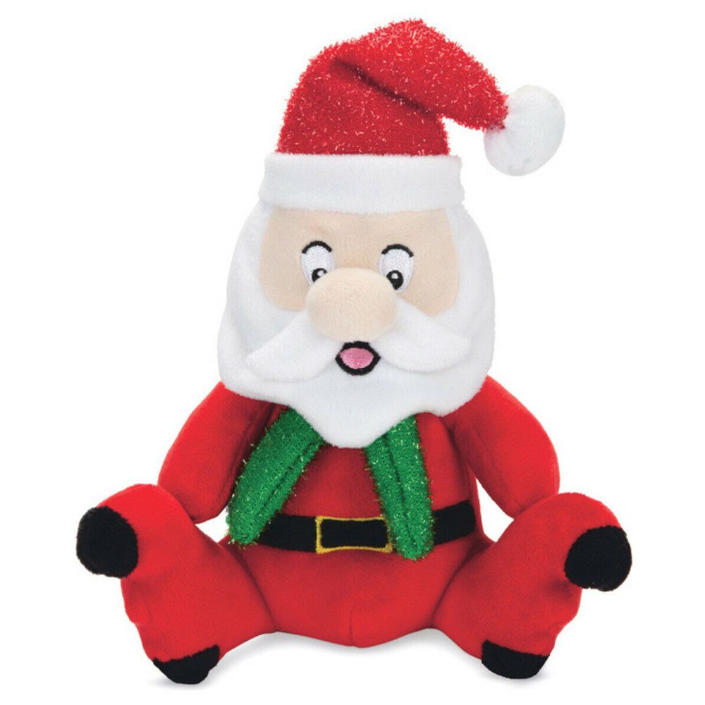 Beeztees Tierkuscheltier Beeztees Weihnachtsspielzeug Santa Claus