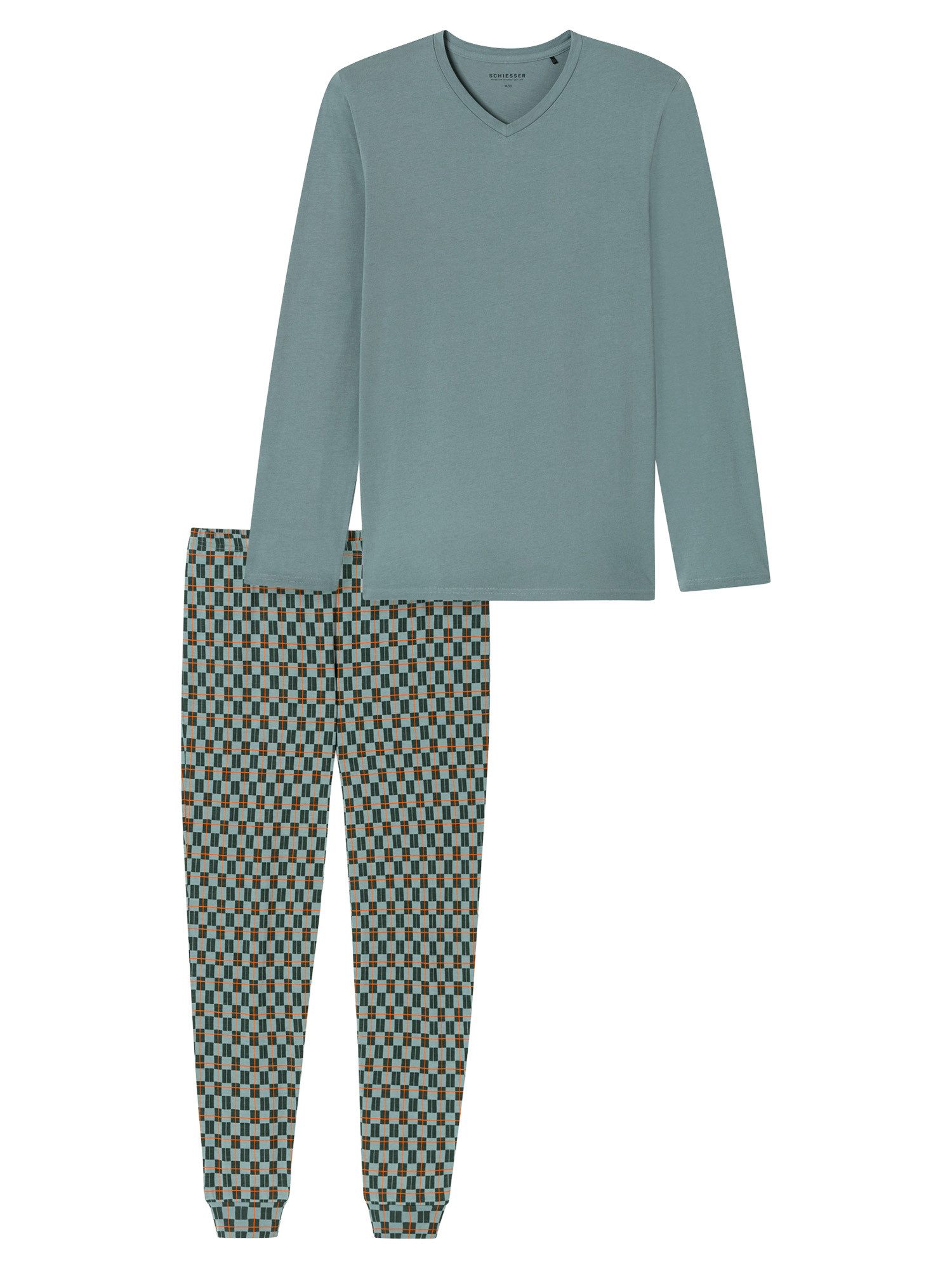 Schiesser Pyjama Casual Essentials (2 tlg) günstig online kaufen