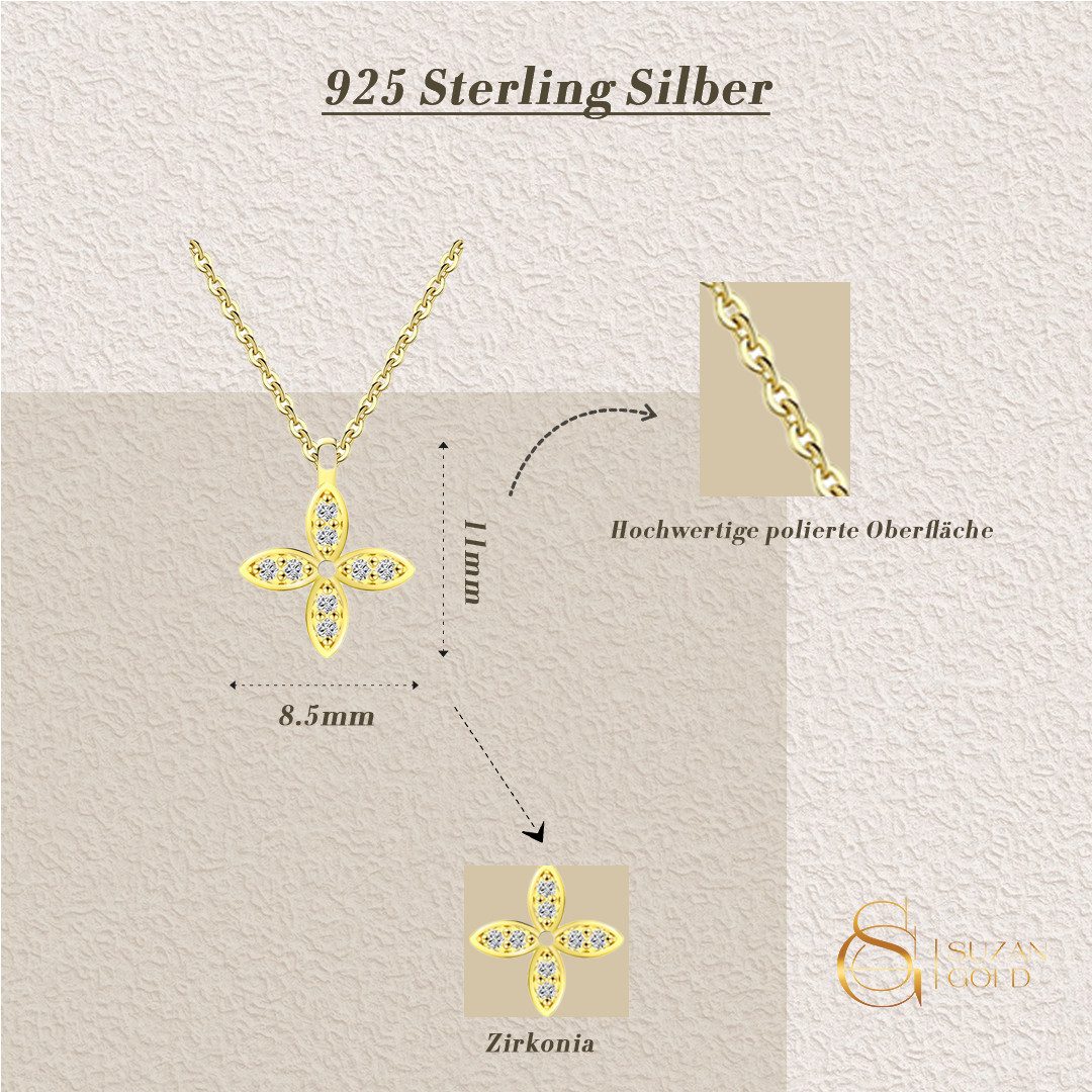 Suzan Gold Kette mit Anhänger Serelina günstig online kaufen