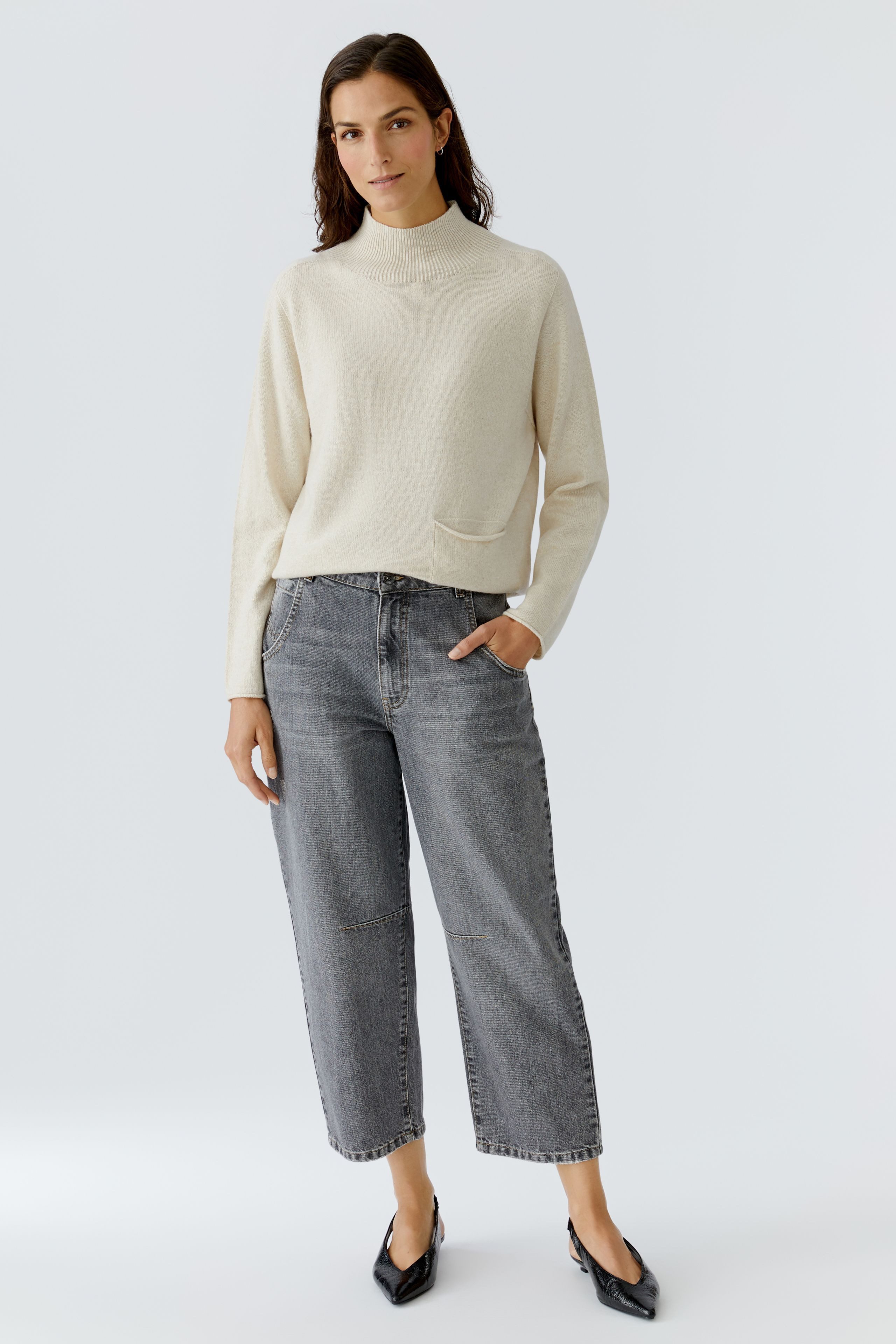 Oui Set Strickpullover