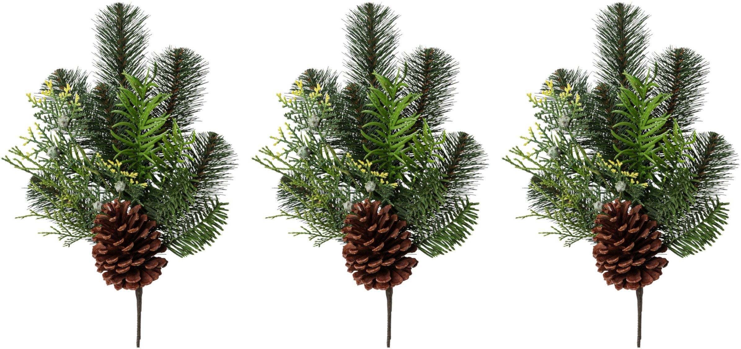 Winterliche Kunstpflanze Weihnachtsdeko Tanne, Creativ green, günstig online kaufen