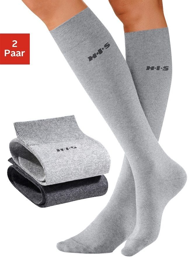 H.I.S Гольфы (Packung, 2-Paar) mit Komfortbündchen
