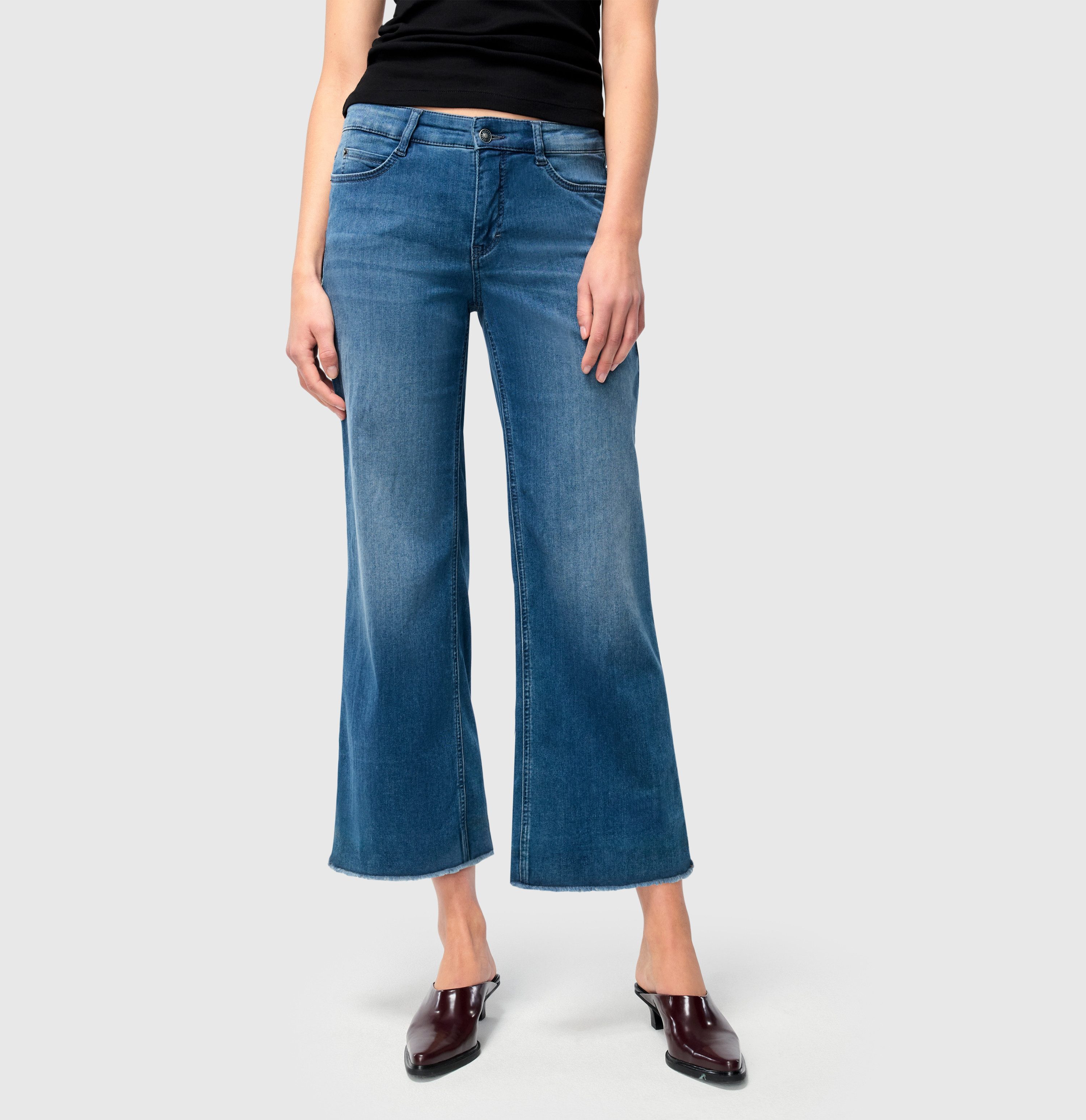 5-Pocket-Jeans MAC JEANS - DREAM WIDE, DREAM Wonder light Denim