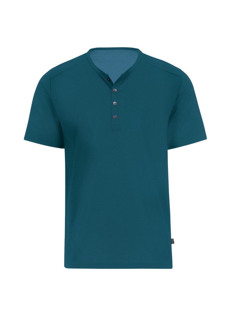 Trigema T-Shirt TRIGEMA T-Shirt mit Knopfleiste günstig online kaufen