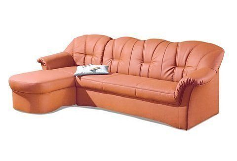 DOMO collection Ecksofa Papenburg, zeitlose Rückensteppung, günstig online kaufen