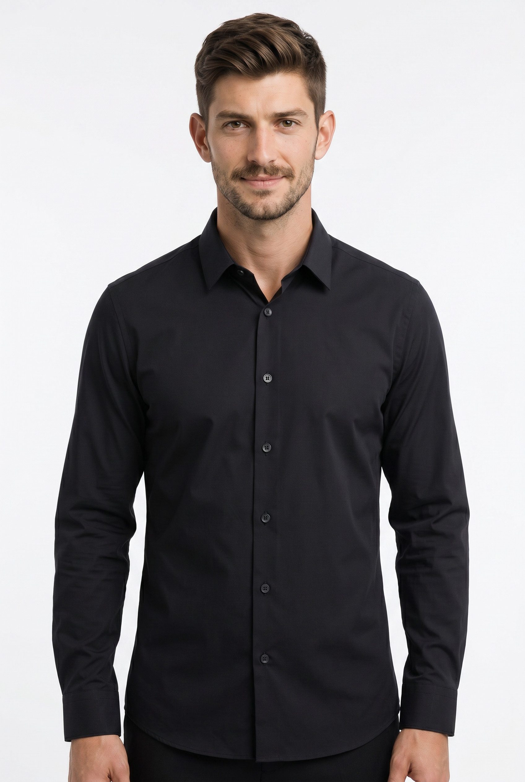 Calvin Klein Businesshemd Mit Rundhalsausschnitt