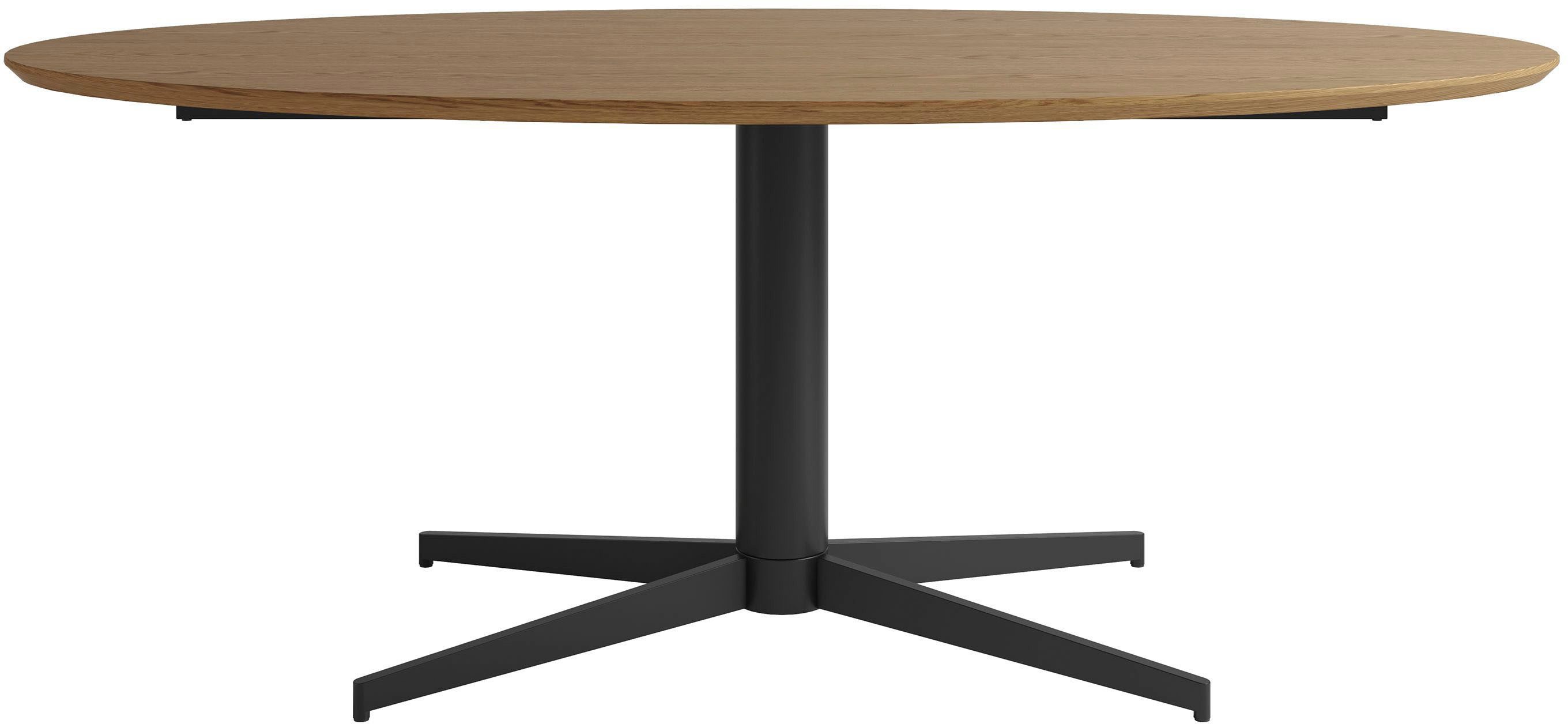 SCHÖNER WOHNEN-Kollektion Esstisch FEVIK (1-St), in 160 cm oder 200 cm, mit Schweizer Kante und Stativuntergestell