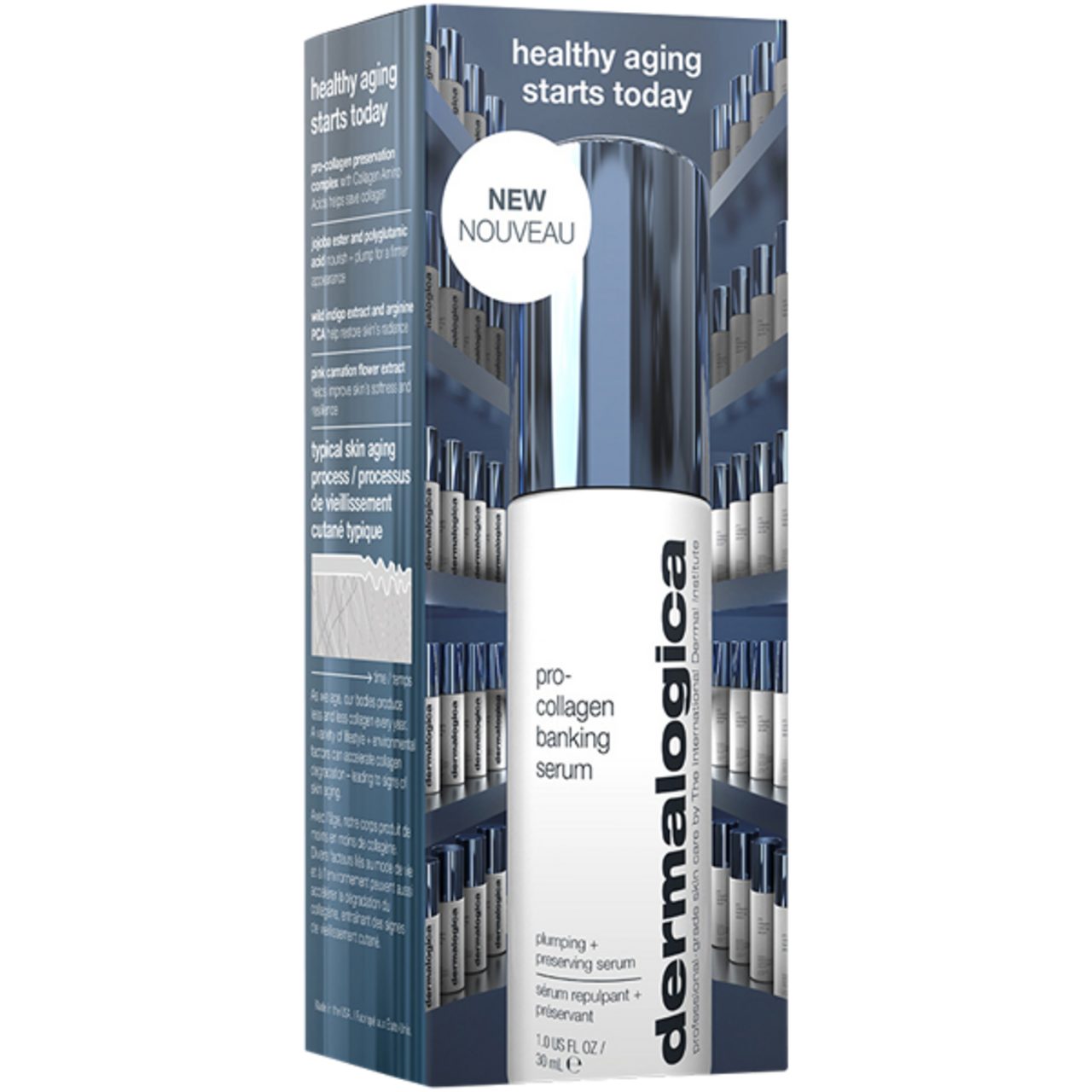 Dermalogica Gesichtsserum Pro Collagen Banking Serum, für Alle Hauttypen