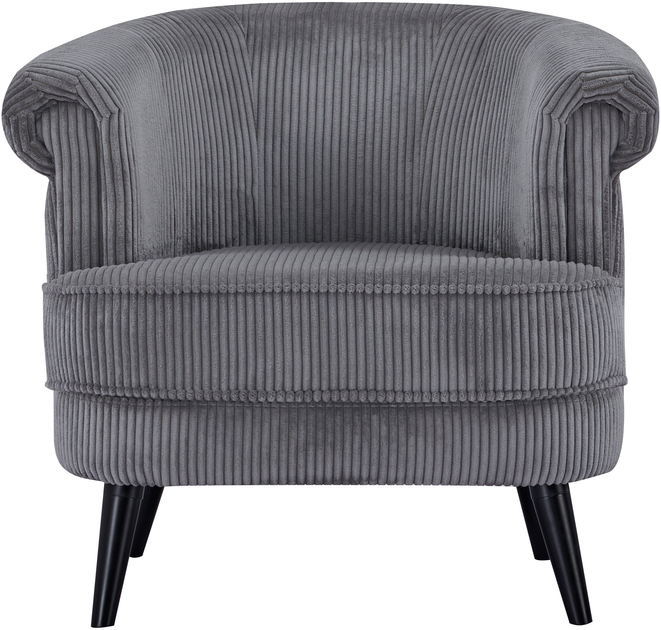 INOSIGN Sessel HUTSELL in Cord und Webstoff, TV-Sessel oder Relax-Sessel, passt in jedes Wohnzimmer – Bild 4 von 5