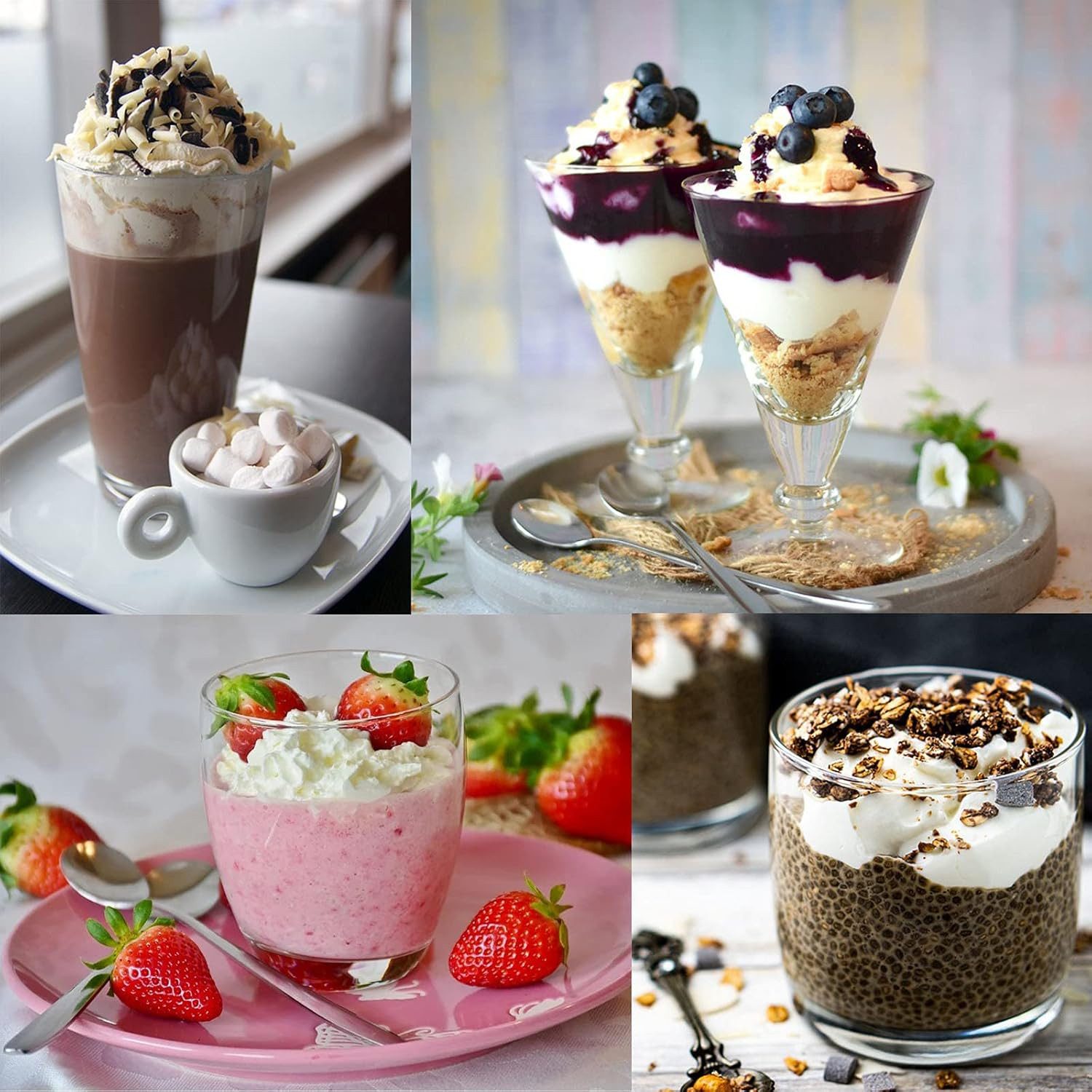 FELIXLEO Sahnesyphon 250ml Sahnespender Edelstahl mit 3 Tüllen und Bürste, (1-tlg)